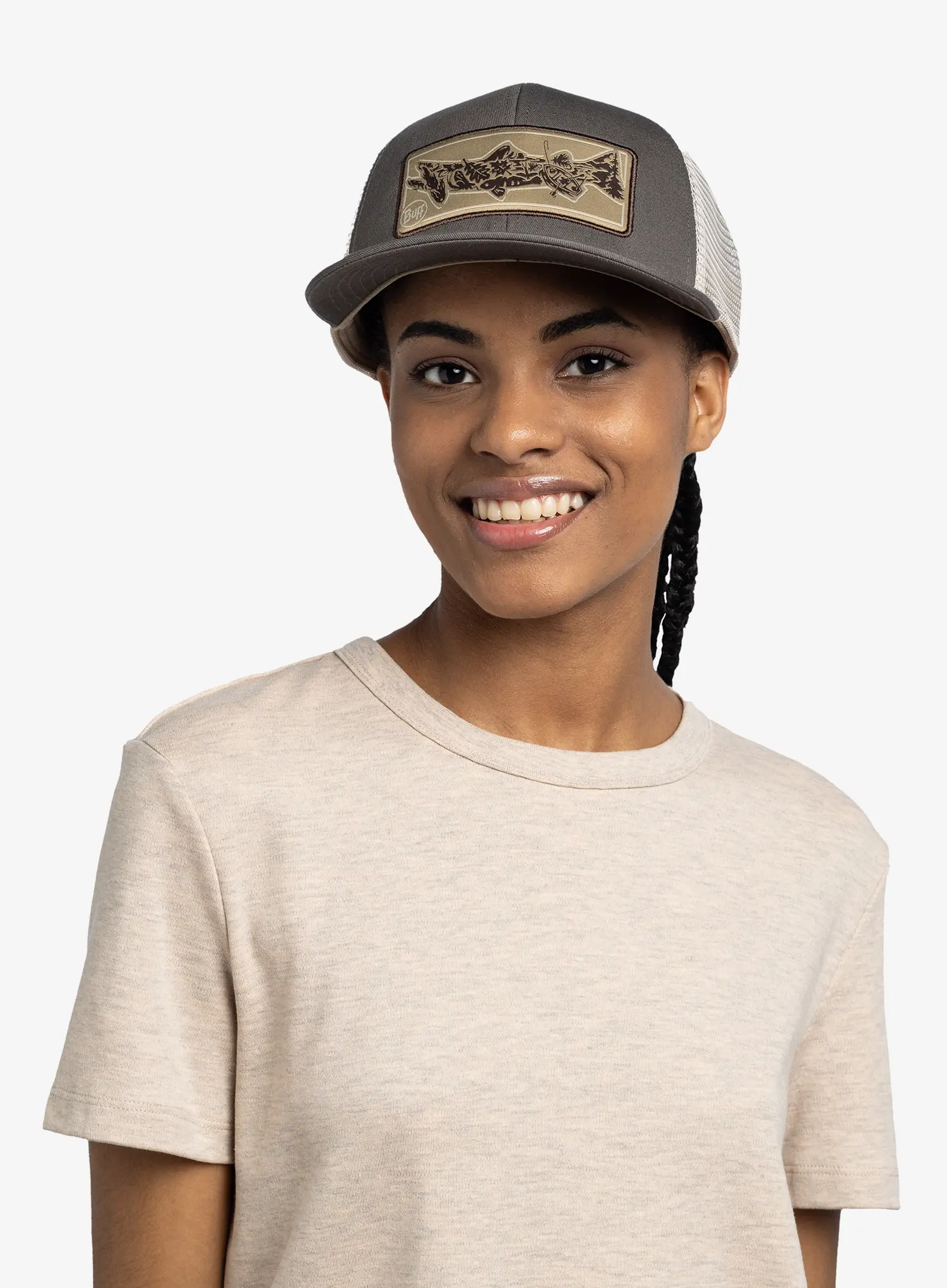 Kšiltovka Buff Explore Trucker Cap - river khaki