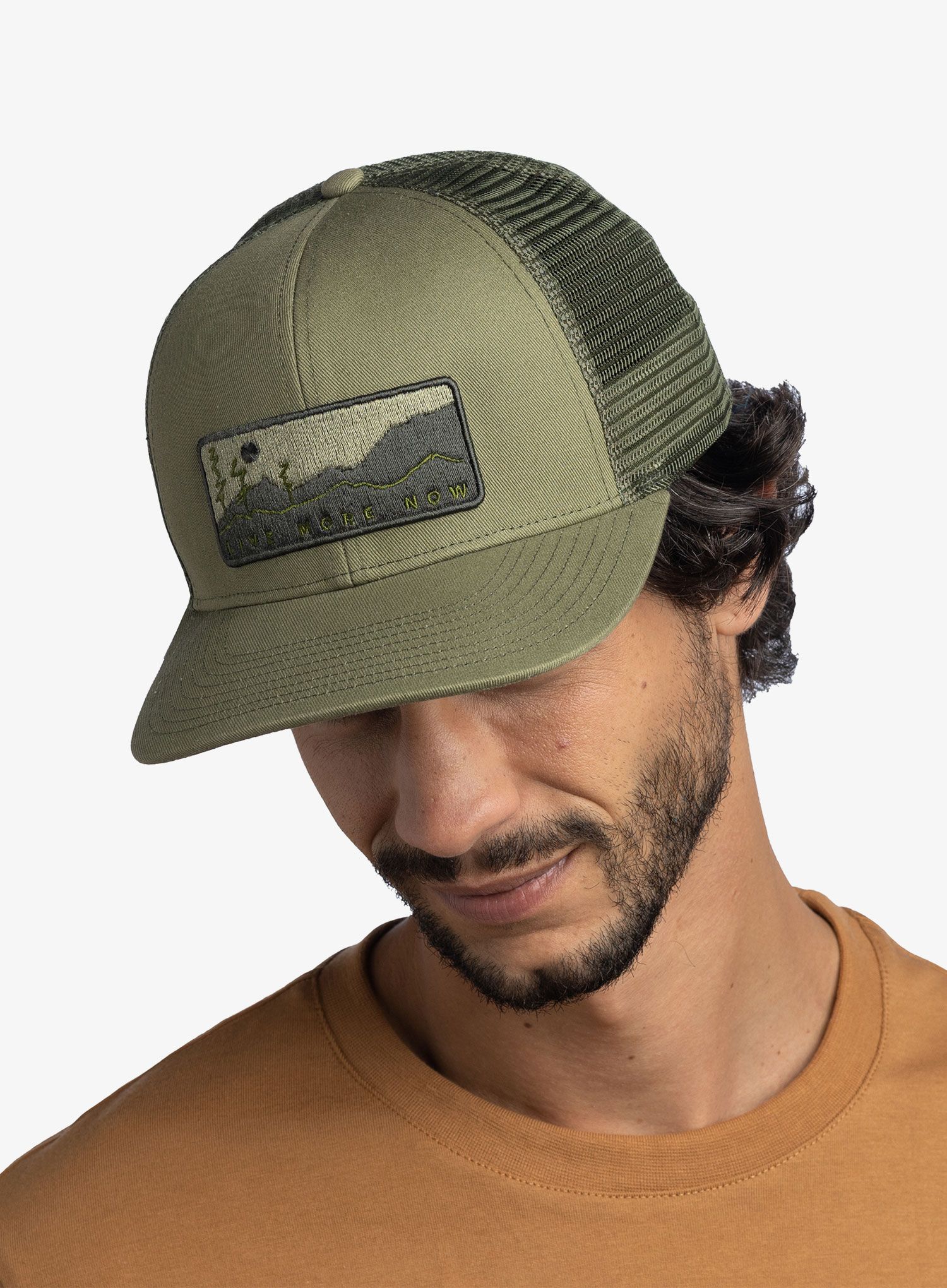 Kšiltovka Buff Explore Trucker Cap - wate forest