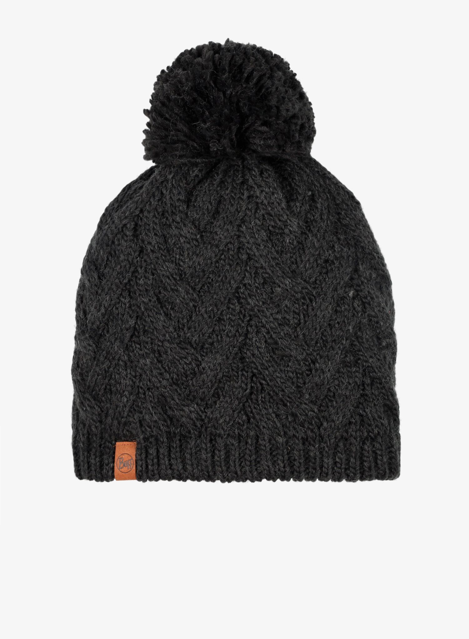Dámská zimní čepice Buff Knitted&fFleece Beanie Caryn - graphite