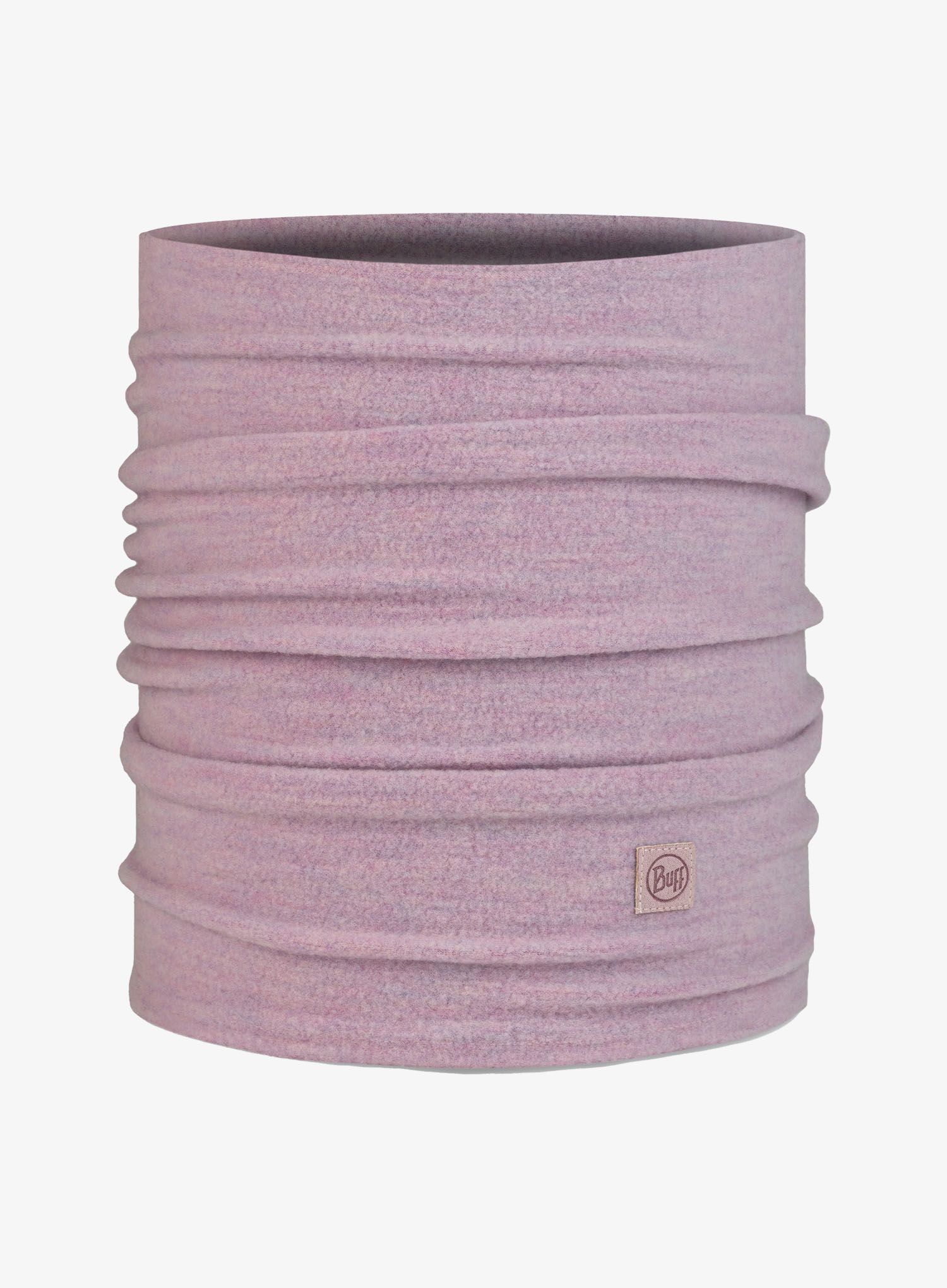 Nákrčník Buff Merino Fleece - solid lilac sand