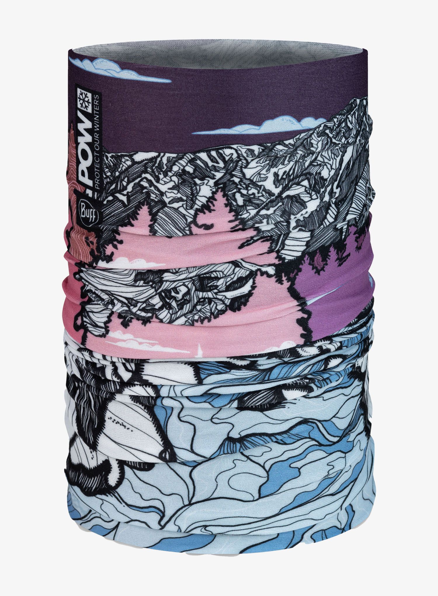 Multifunkční šátek Buff Original Ecostretch - pow ustir multi