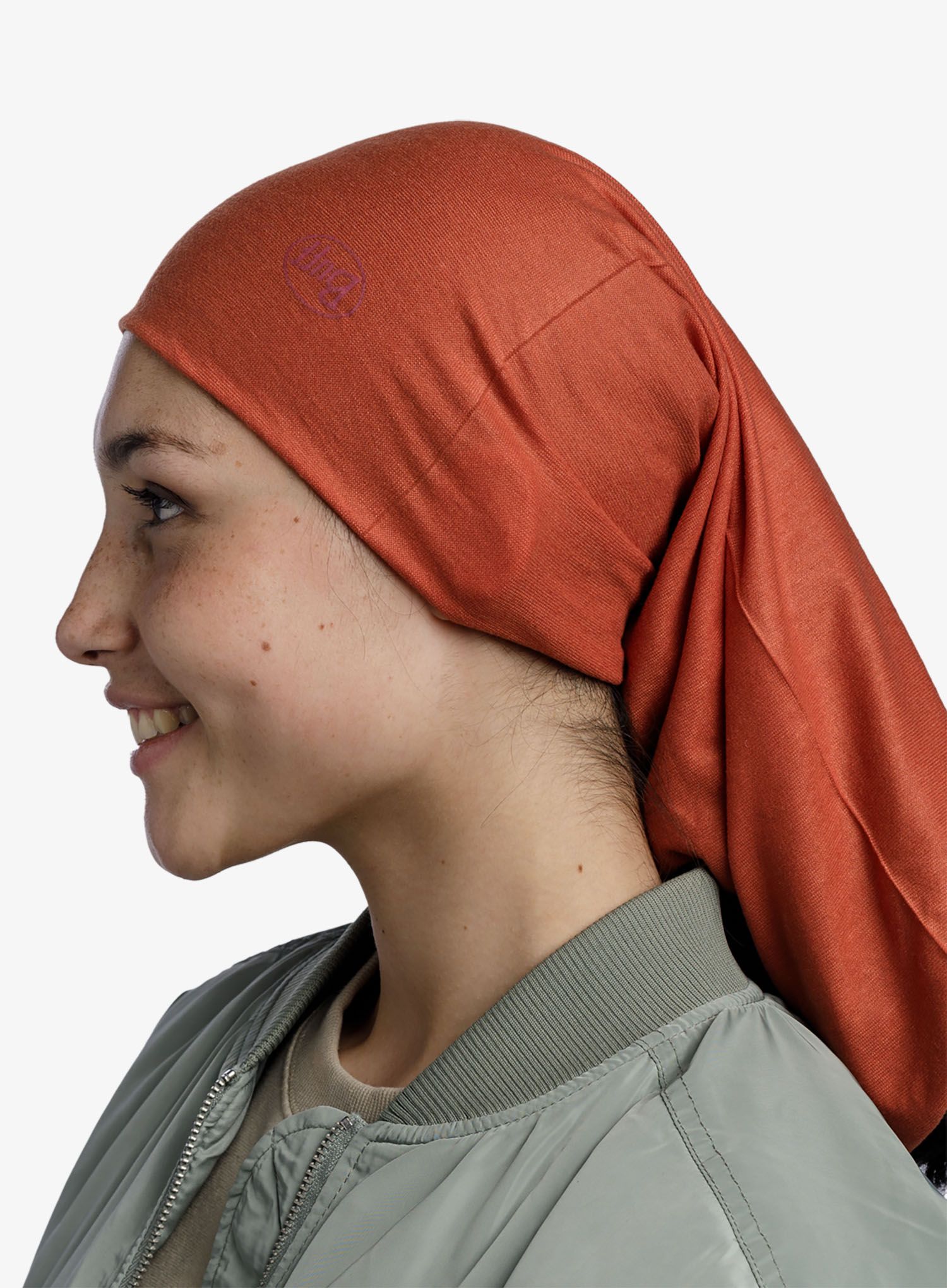 Multifunkční šátek Buff Original Ecostretch - solid cinnamon