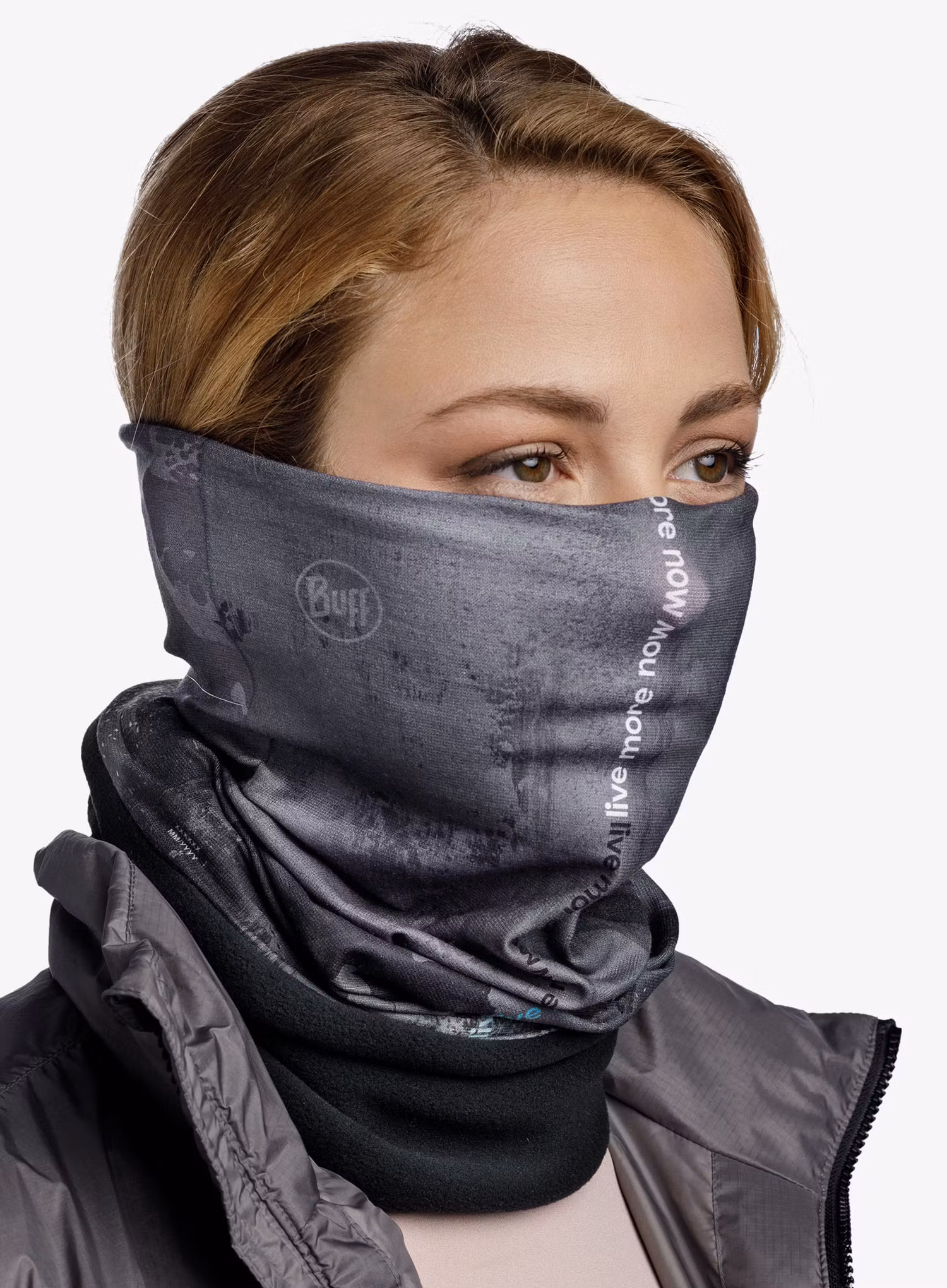 Multifunkční šátek Buff Polar - tenko graphite