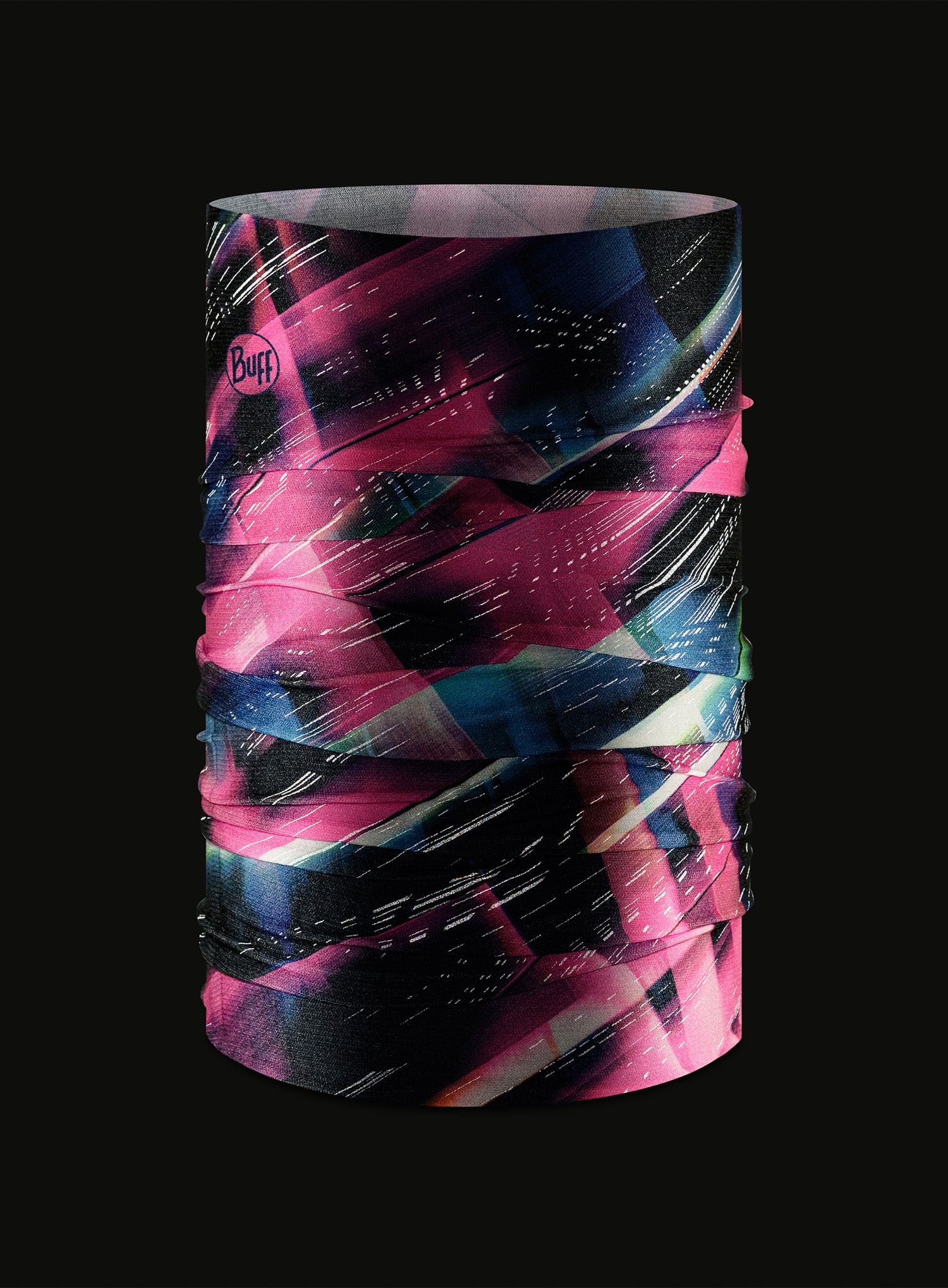 Multifunkční šátek Buff Reflective - singy multi