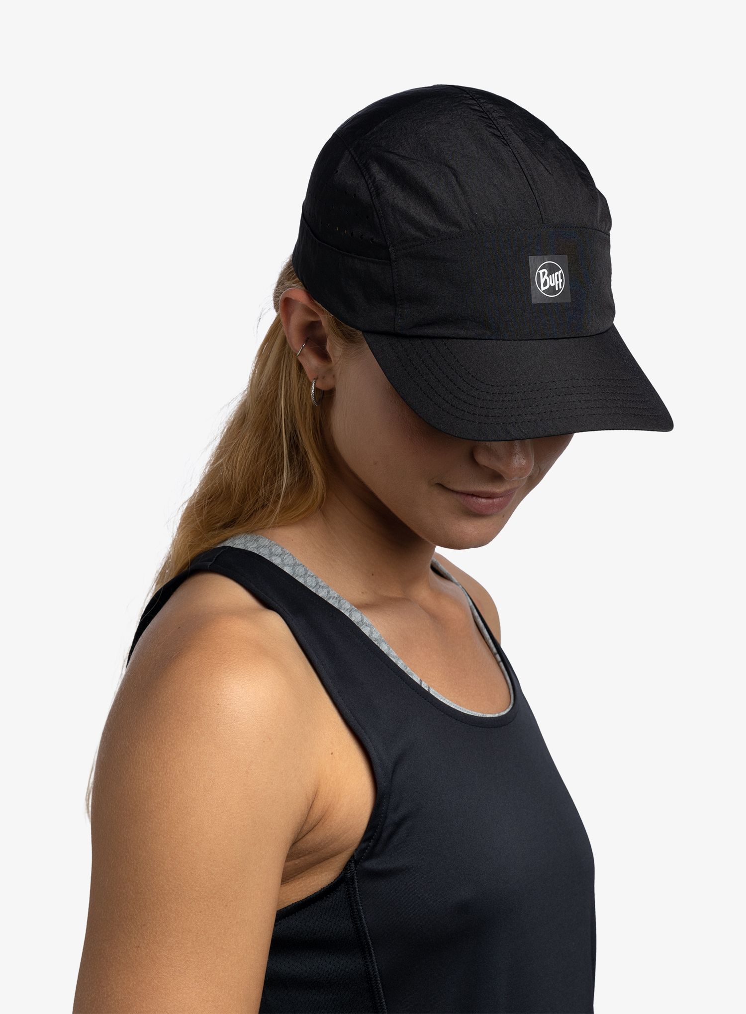 Běžecká čepice Buff Speed Cap - solid black