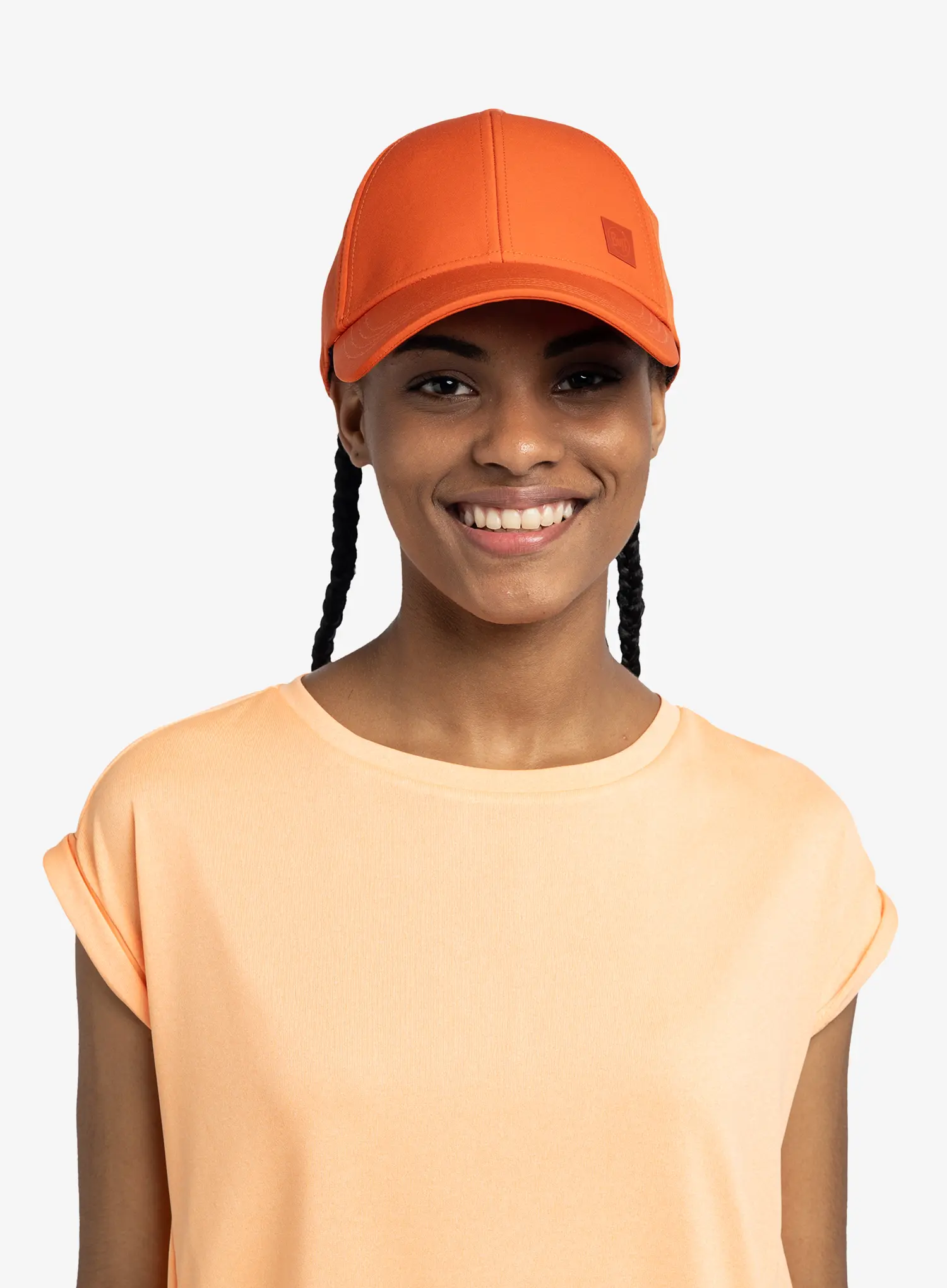 Kšiltovka Buff Summit Cap - solid poppy