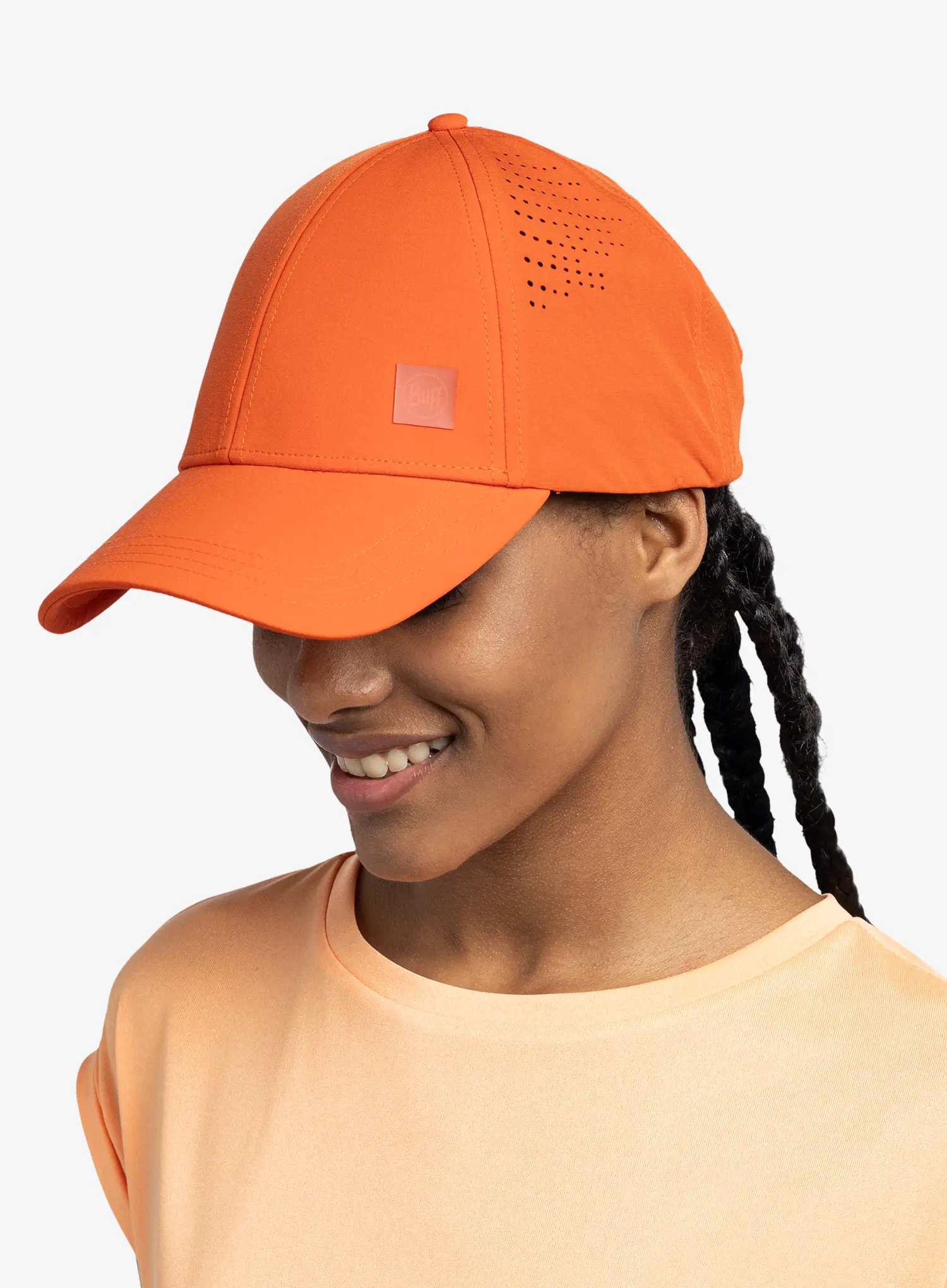 Kšiltovka Buff Summit Cap - solid poppy