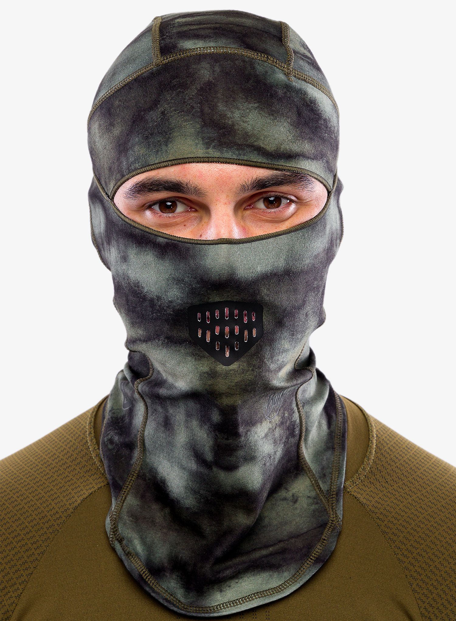 Kukla Buff Thermonet Balaclava - fust camouflage