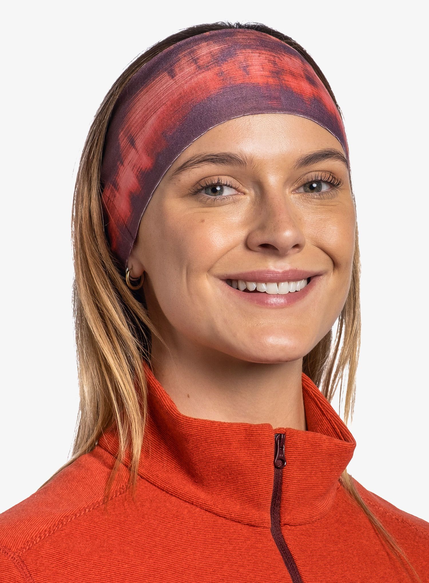 Čelenka Buff Thermonet Headband - matewa garnet