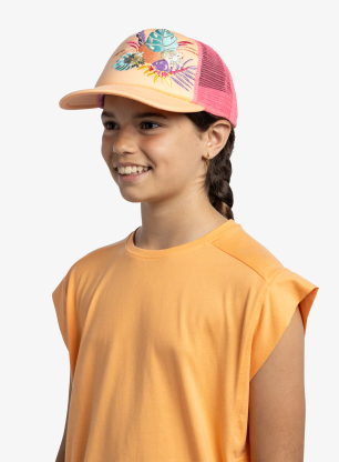 Čepice pro děti Buff Trucker Cap Kid - neottia coral