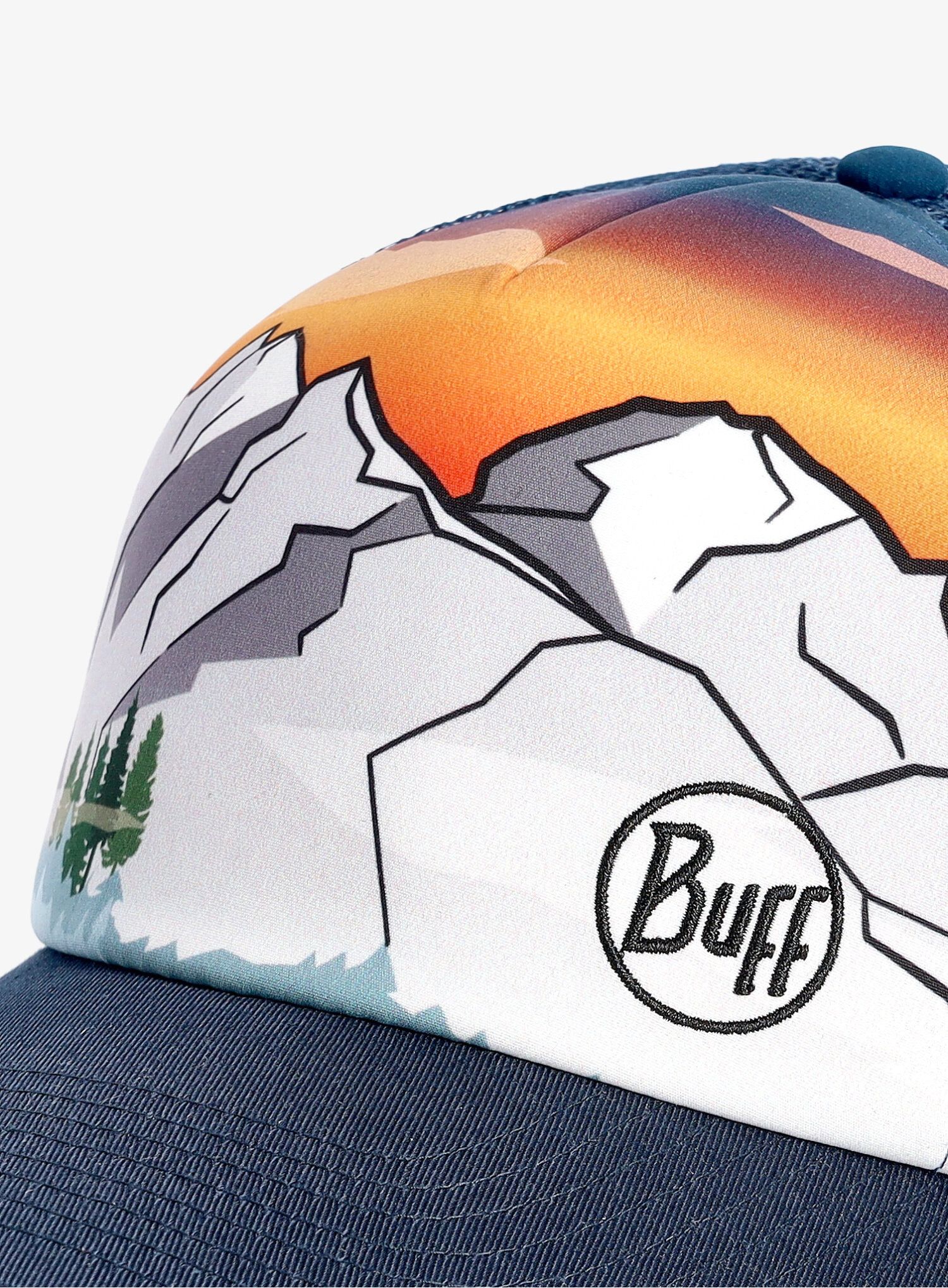 Kšiltovka Buff Trucker Cap - Rysy/Rysy