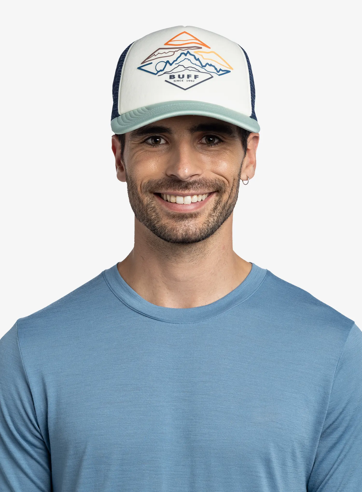 Kšiltovka Buff Trucker Cap - luster flint