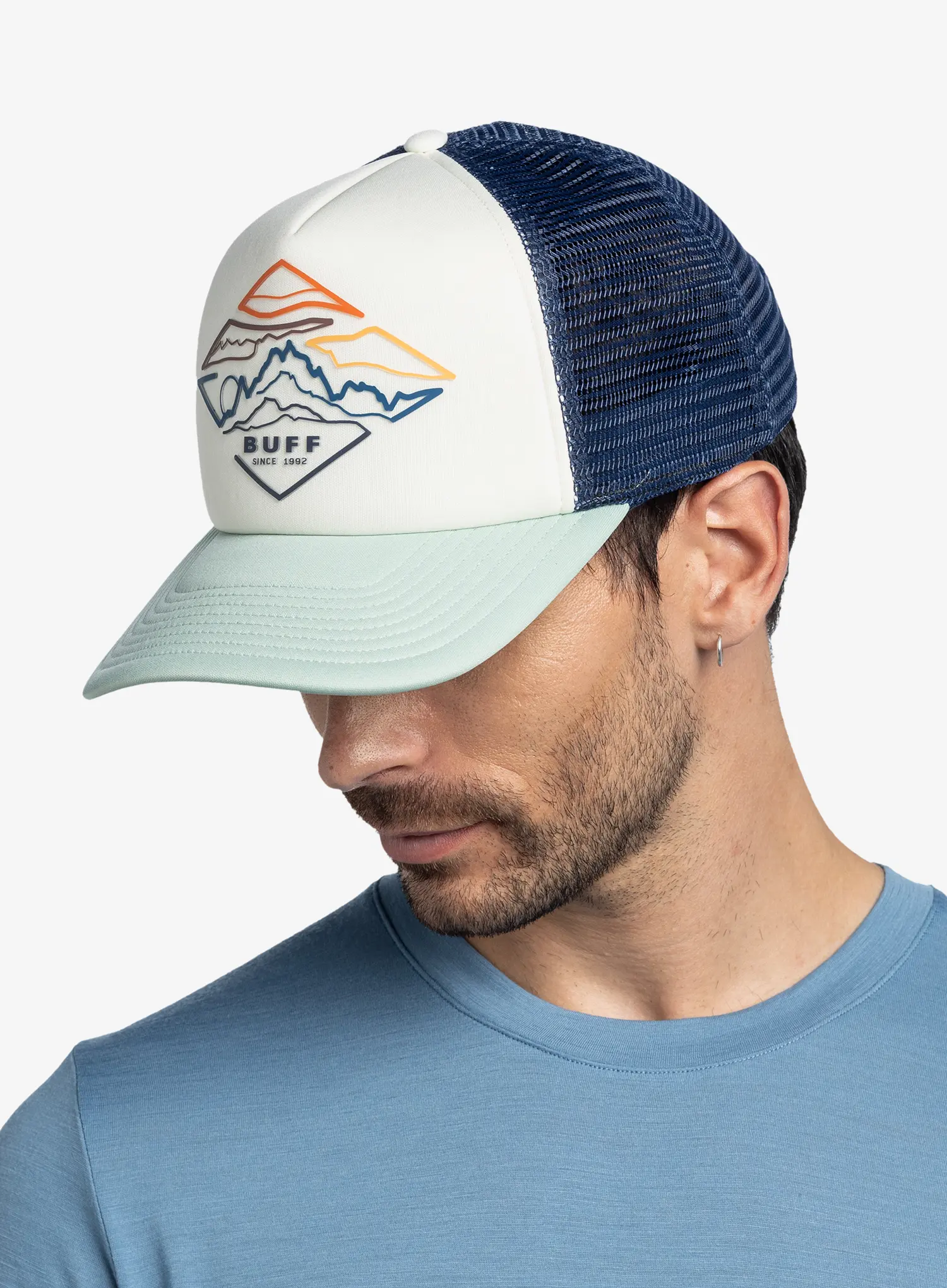 Kšiltovka Buff Trucker Cap - luster flint