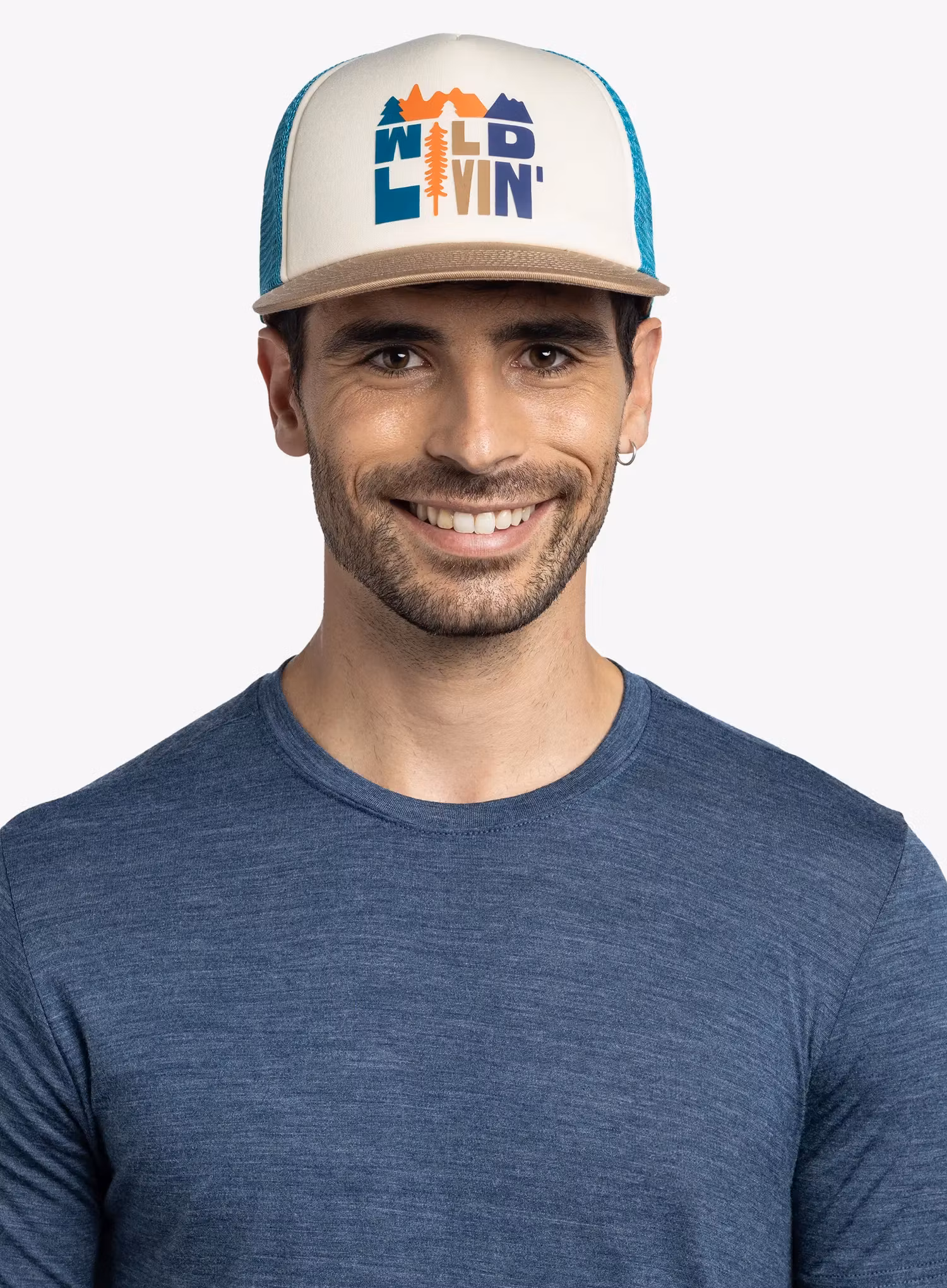 Kšiltovka Buff Trucker Cap - scen multi