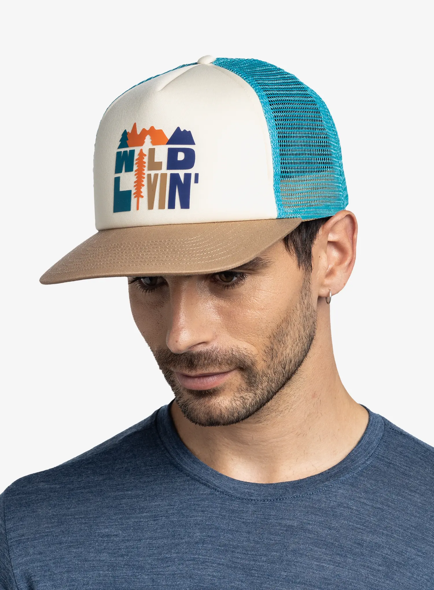 Kšiltovka Buff Trucker Cap - scen multi