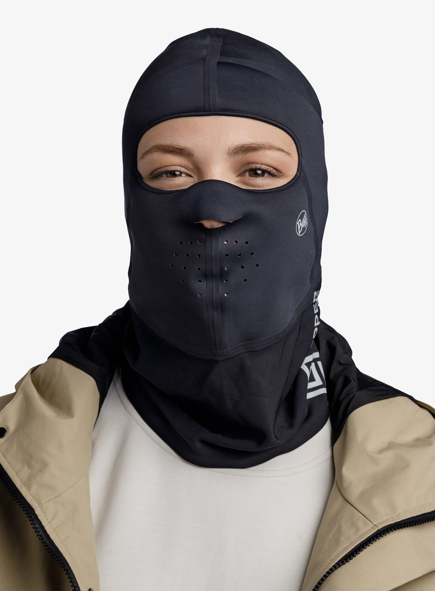 Kukla Buff Windproof Balaclava - solid black