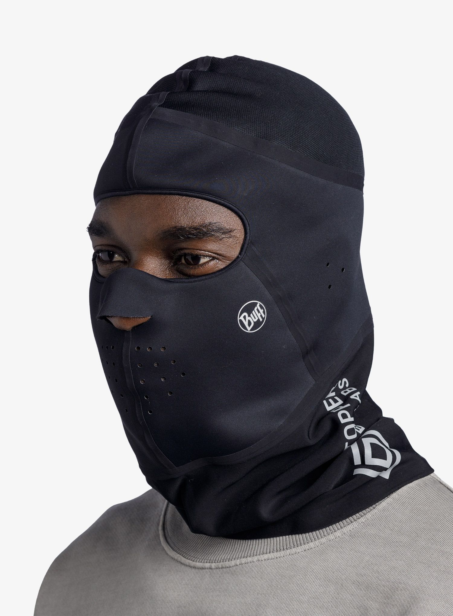 Kukla Buff Windproof Balaclava - solid black