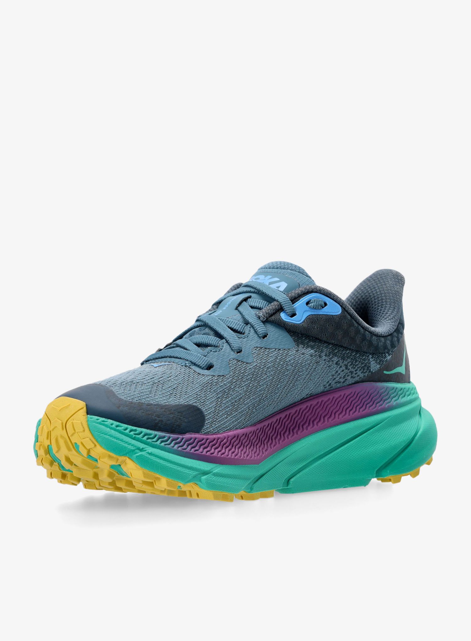 GORE TEX boty dámské Hoka Challenger ATR 7 GTX - real teal/tech green