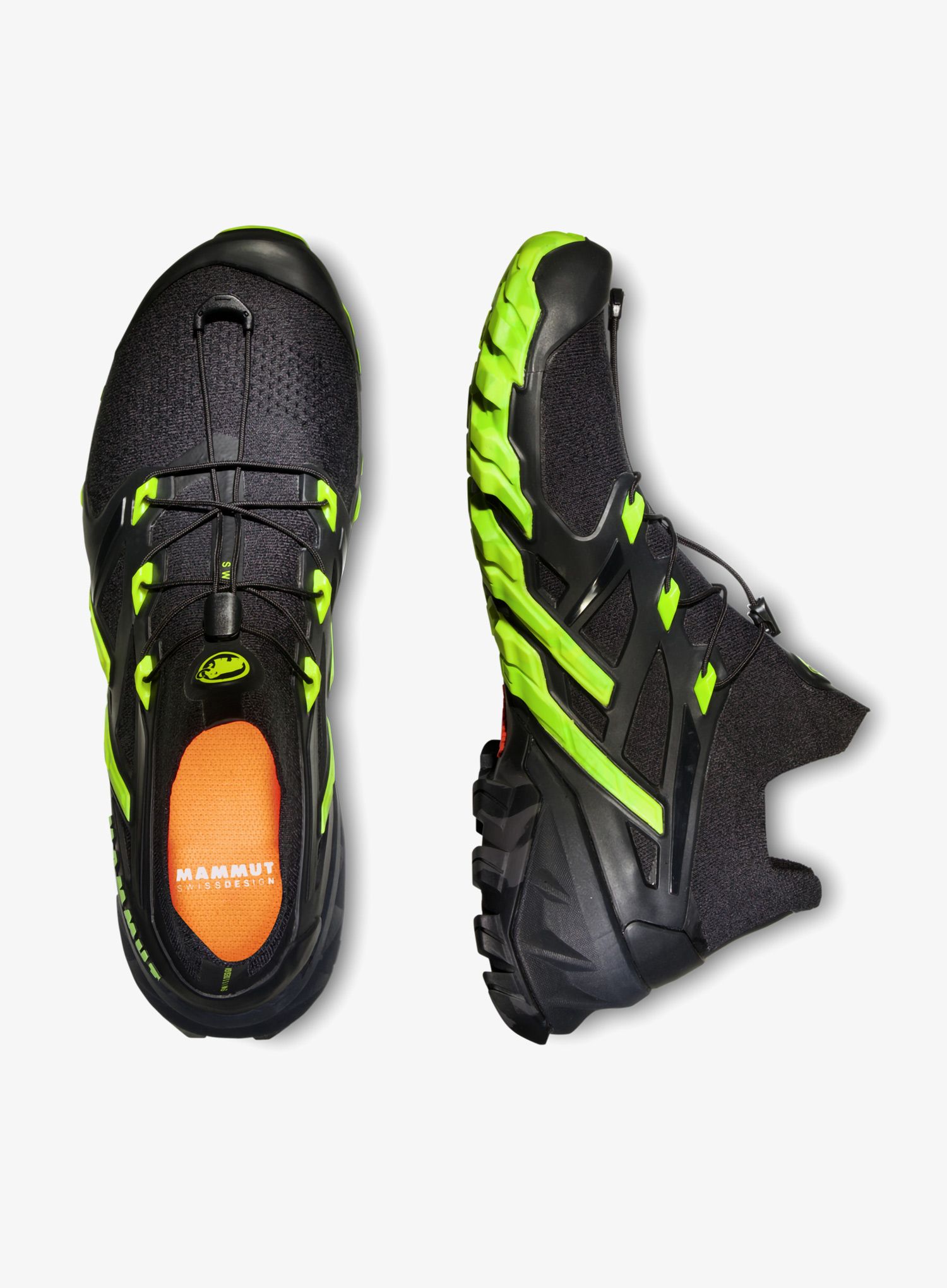 Pánské boty Mammut Aegility Pro Mid - black/highlime