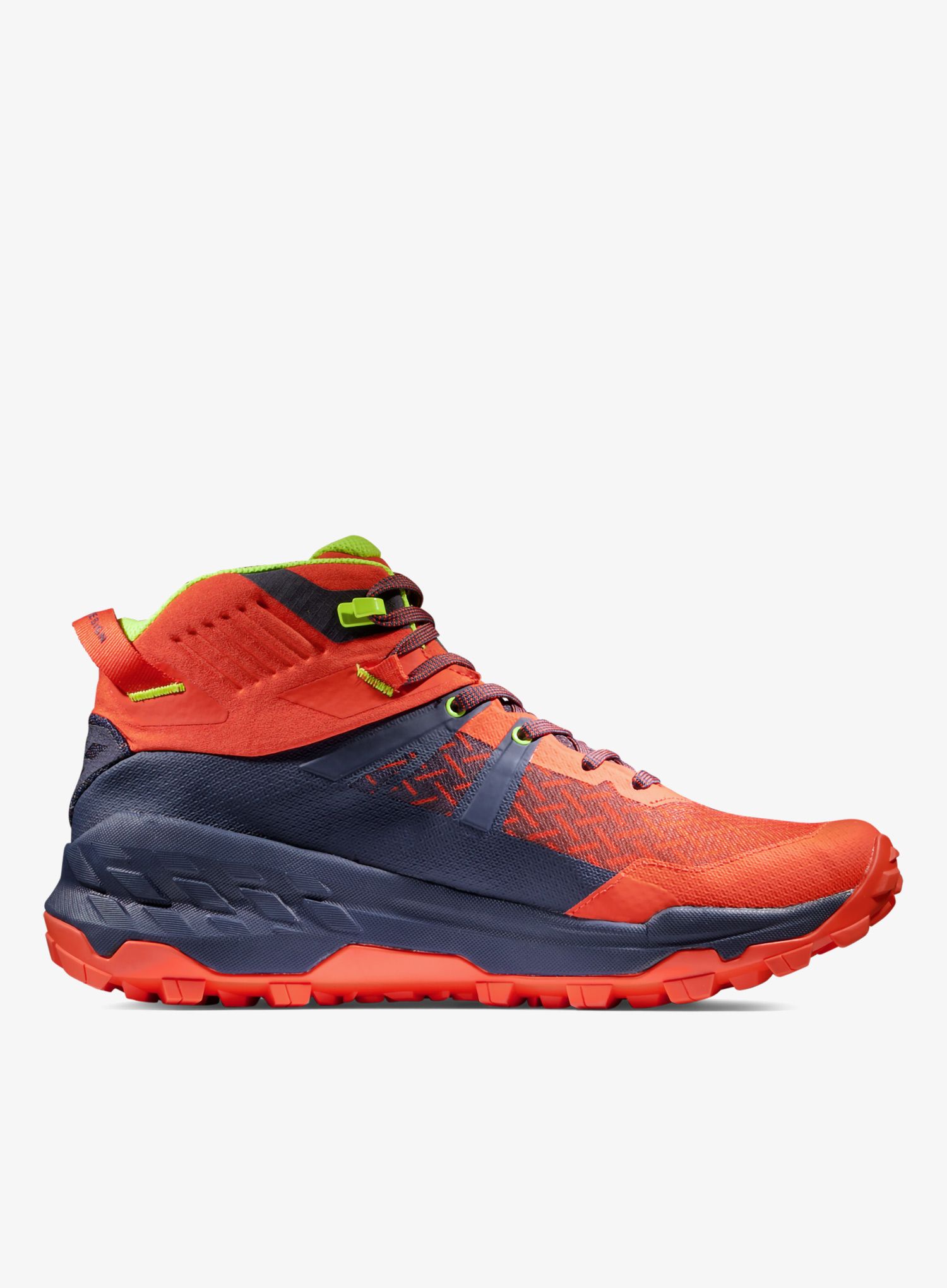 Turistické boty pánské Mammut Sertig II Mid GTX - hot red/marine