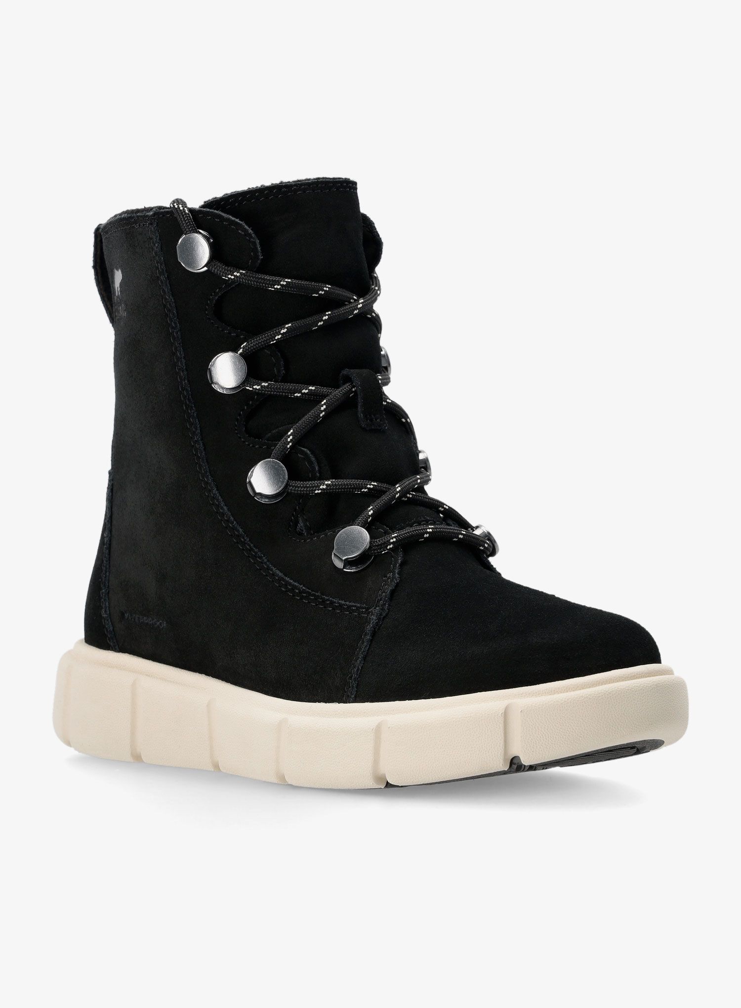 Zimní boty dámské Sorel Explorer III Joan WP - black/chalk