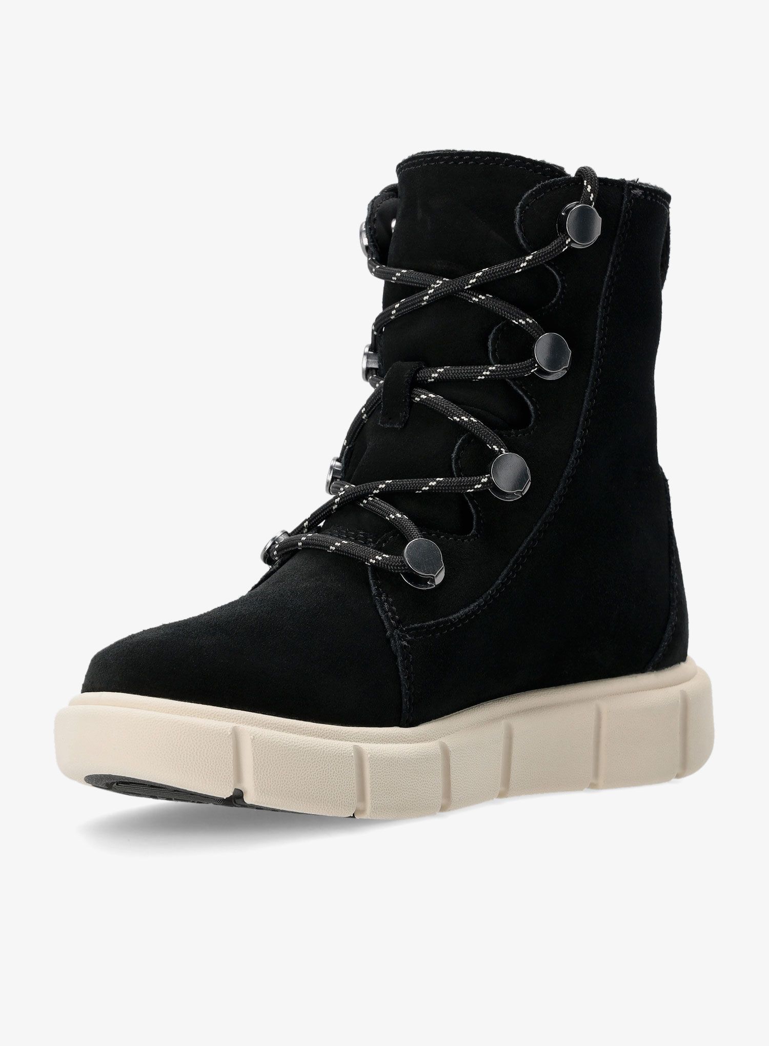 Zimní boty dámské Sorel Explorer III Joan WP - black/chalk