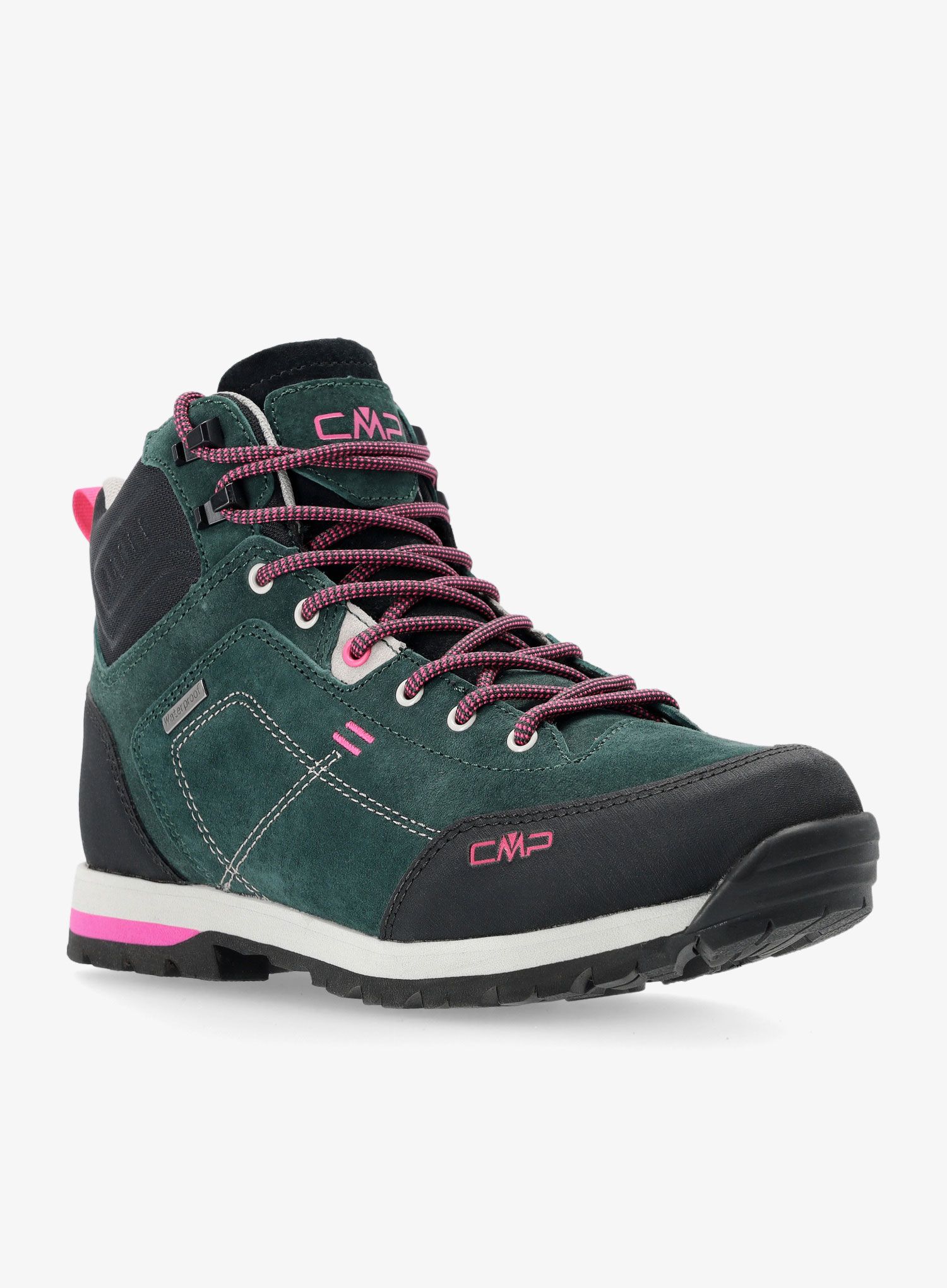 Turistické boty dámské CMP Alcor 2.0 Mid WP - dark turquoise