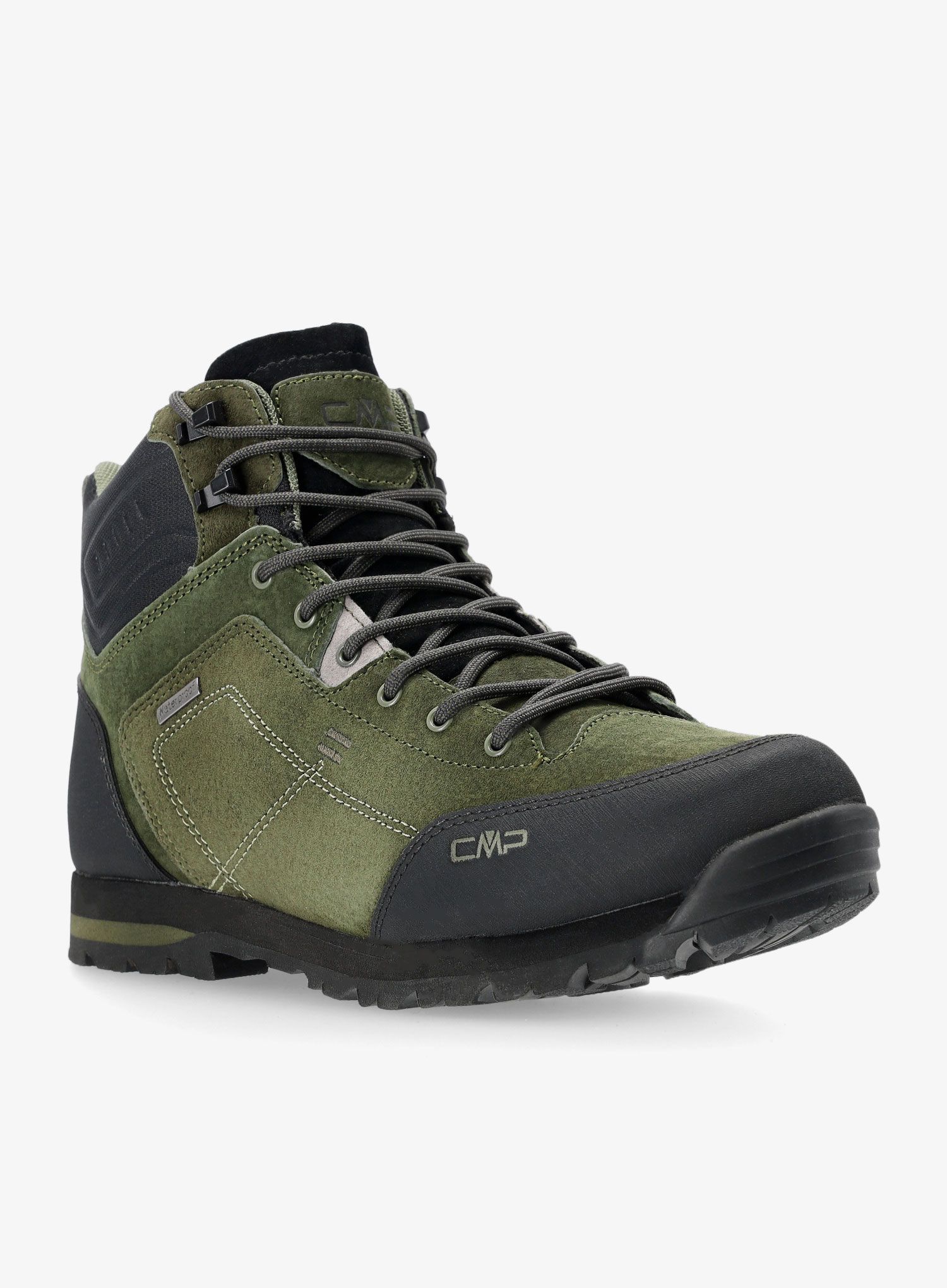 Turistické boty CMP Alcor 2.0 Mid WP - dark green