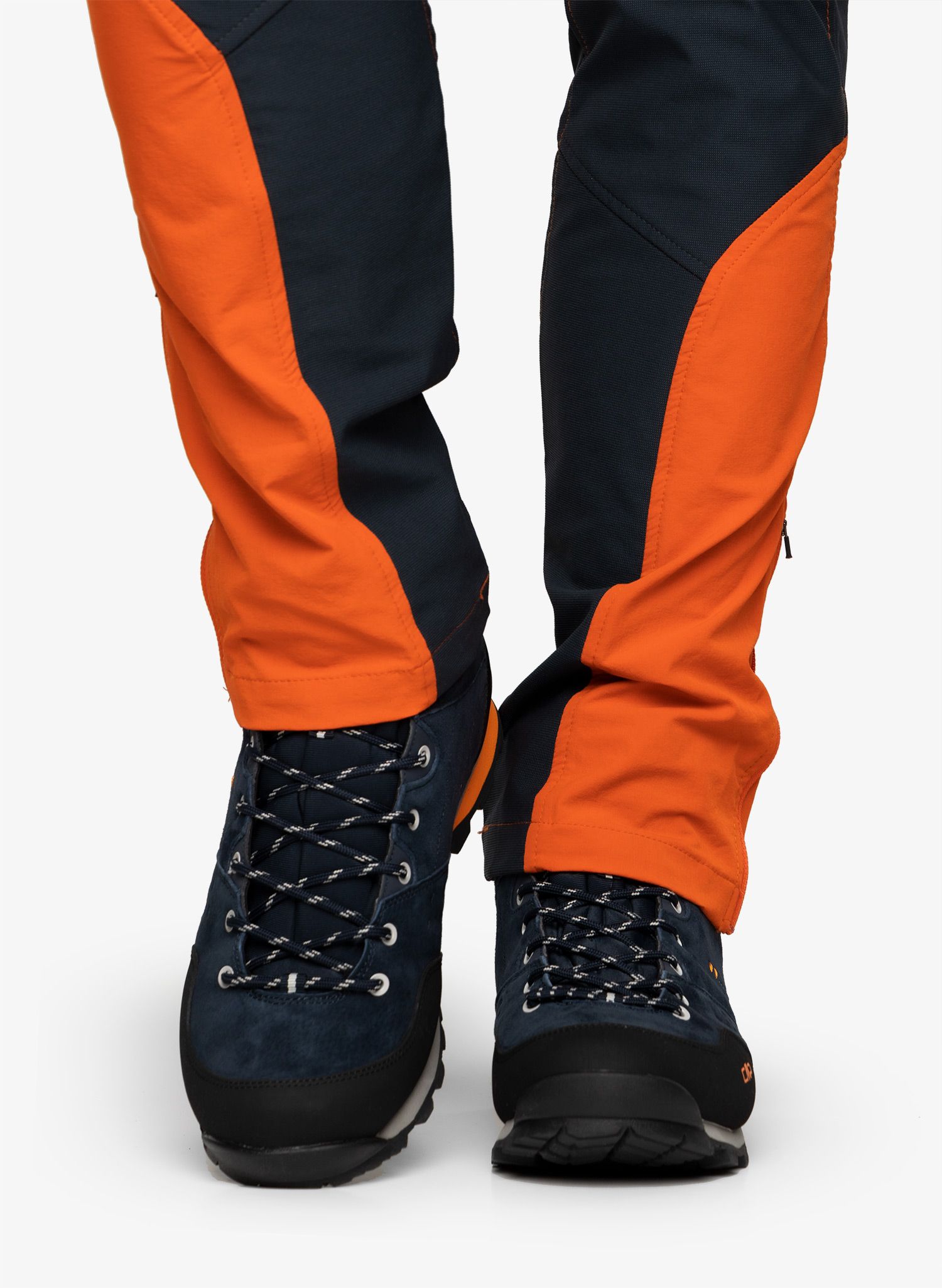 Vysoké turistické boty CMP Alcor Mid WP - antracite/orange