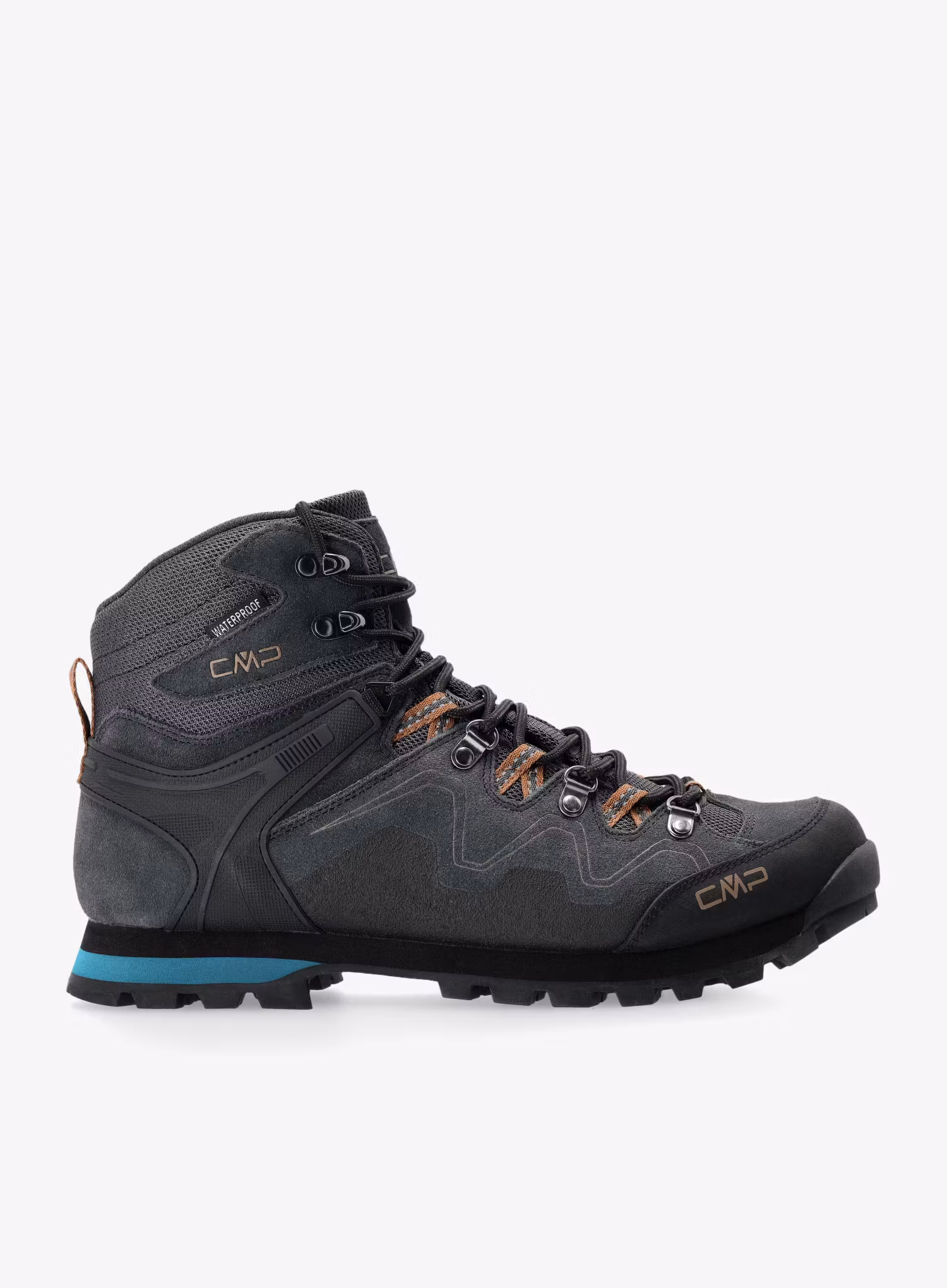 Turistické boty CMP Athunis Mid WP - dark grey