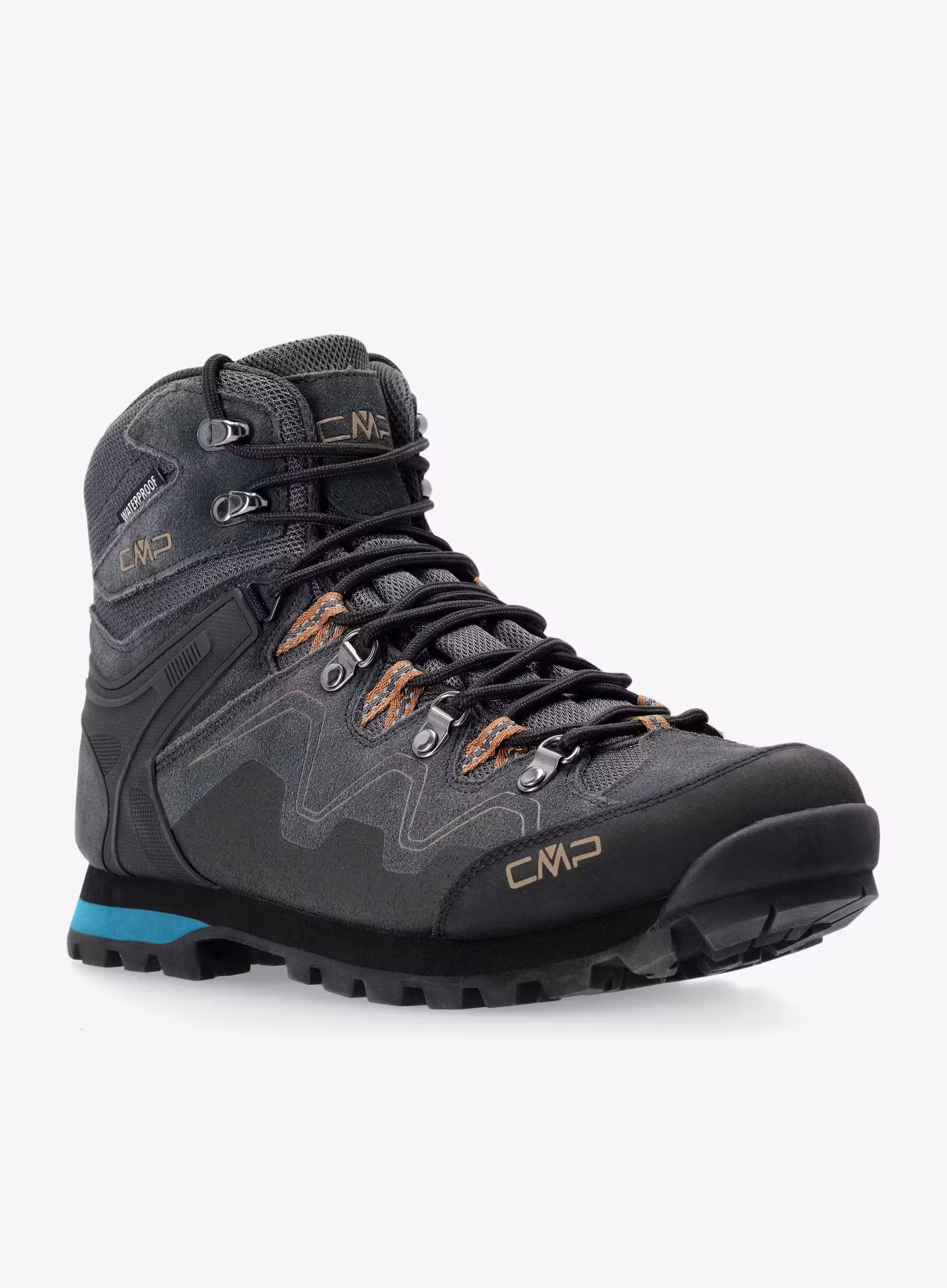 Turistické boty CMP Athunis Mid WP - dark grey