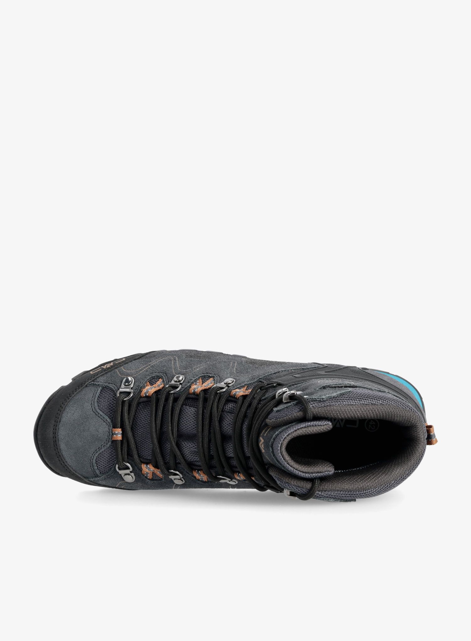 Turistické boty CMP Athunis Mid WP - dark grey