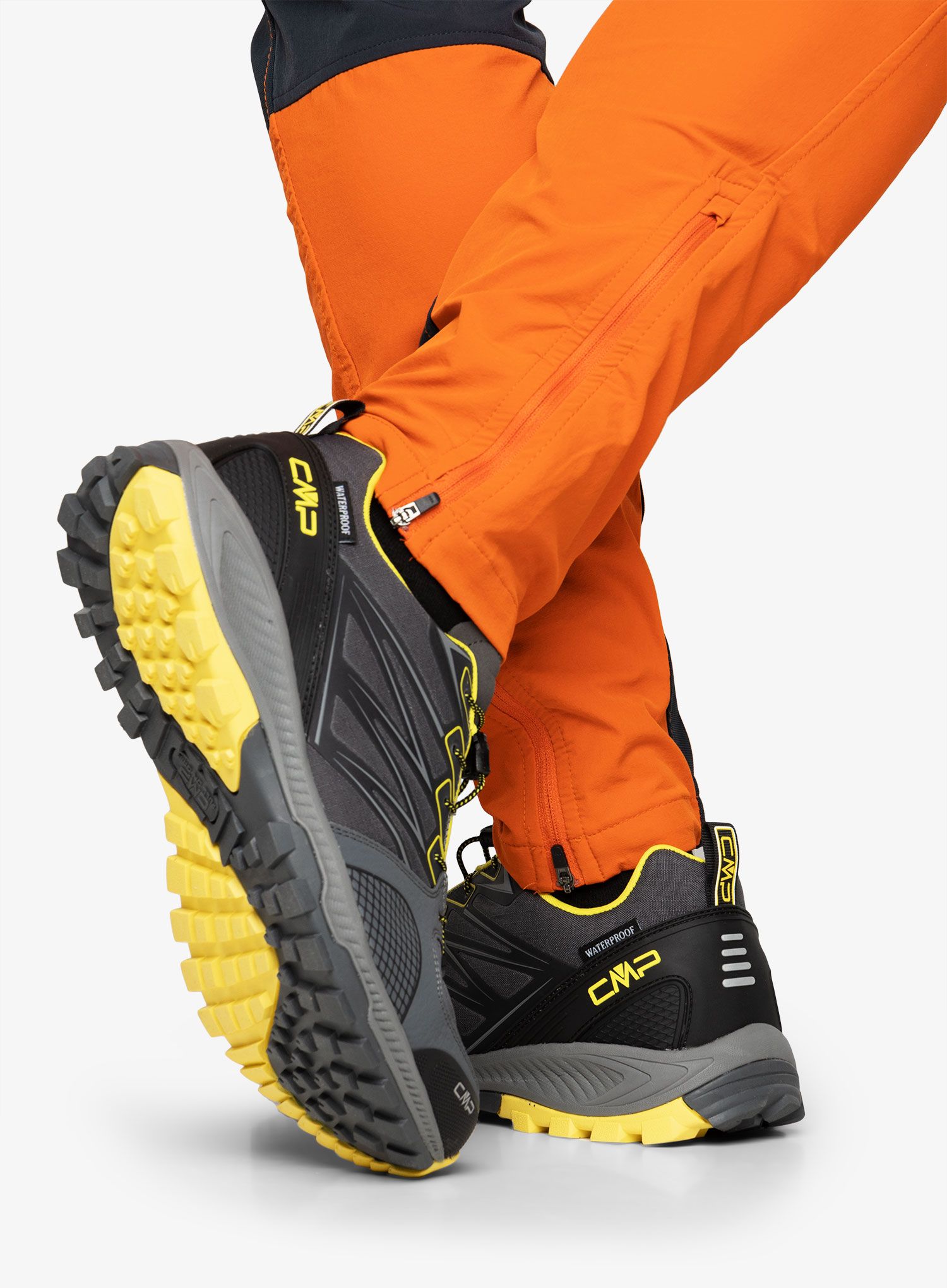 Trailové boty CMP Atik WP Trail Running Shoes - titanio/zolfo