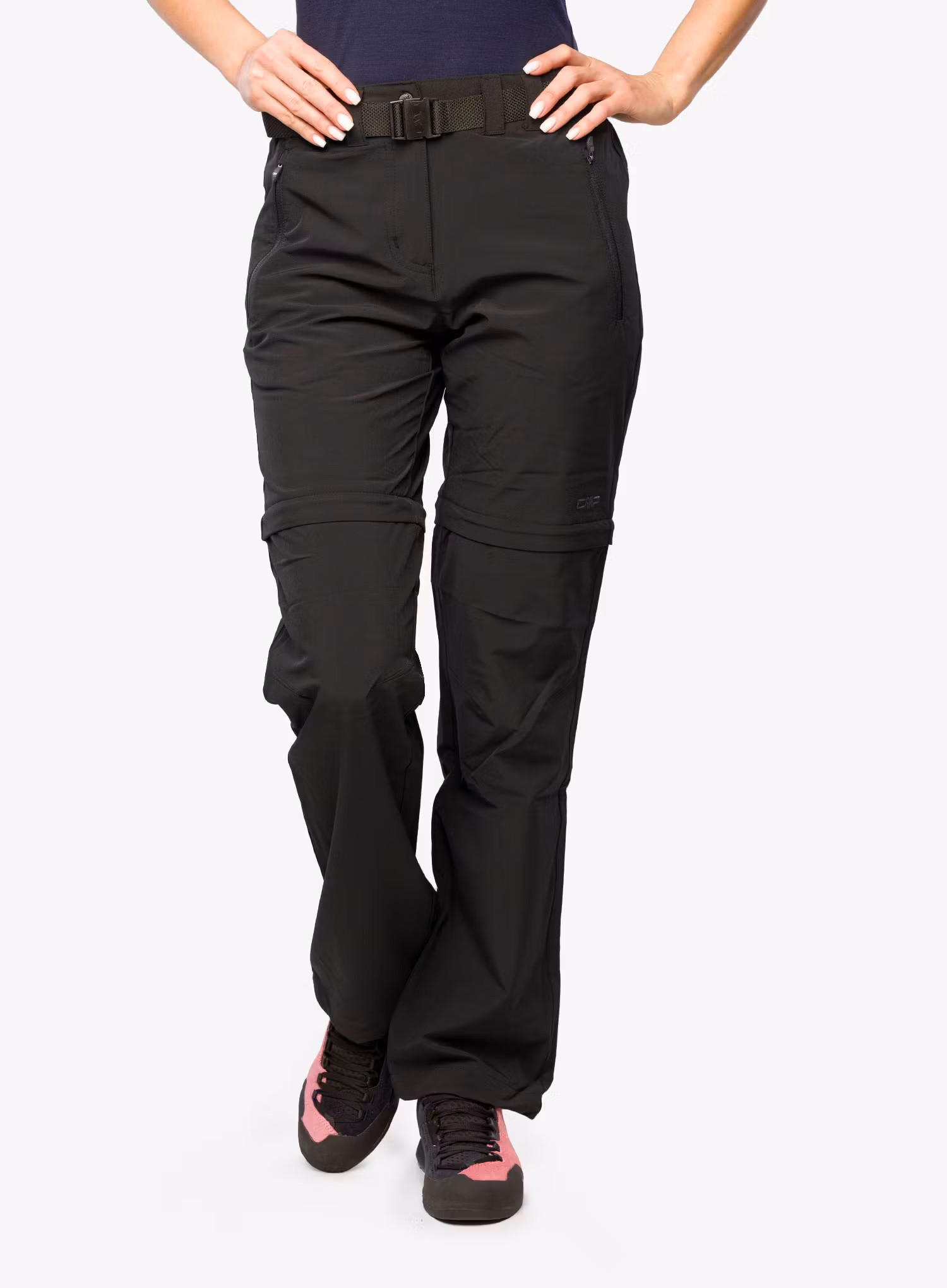 Odepínací kalhoty dámské CMP Evelynn Zip Off Pant - nero
