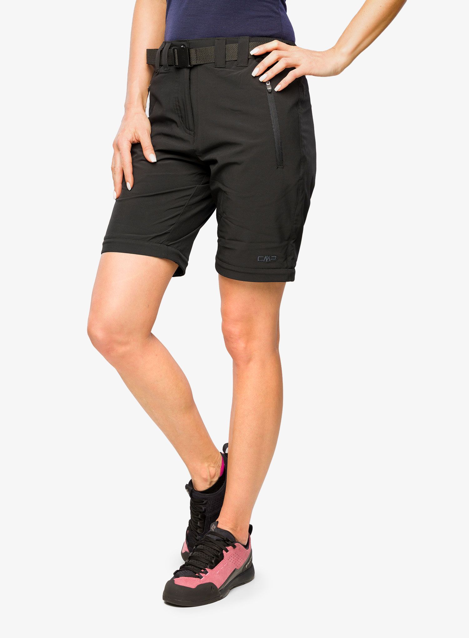 Odepínací kalhoty dámské CMP Evelynn Zip Off Pant - nero