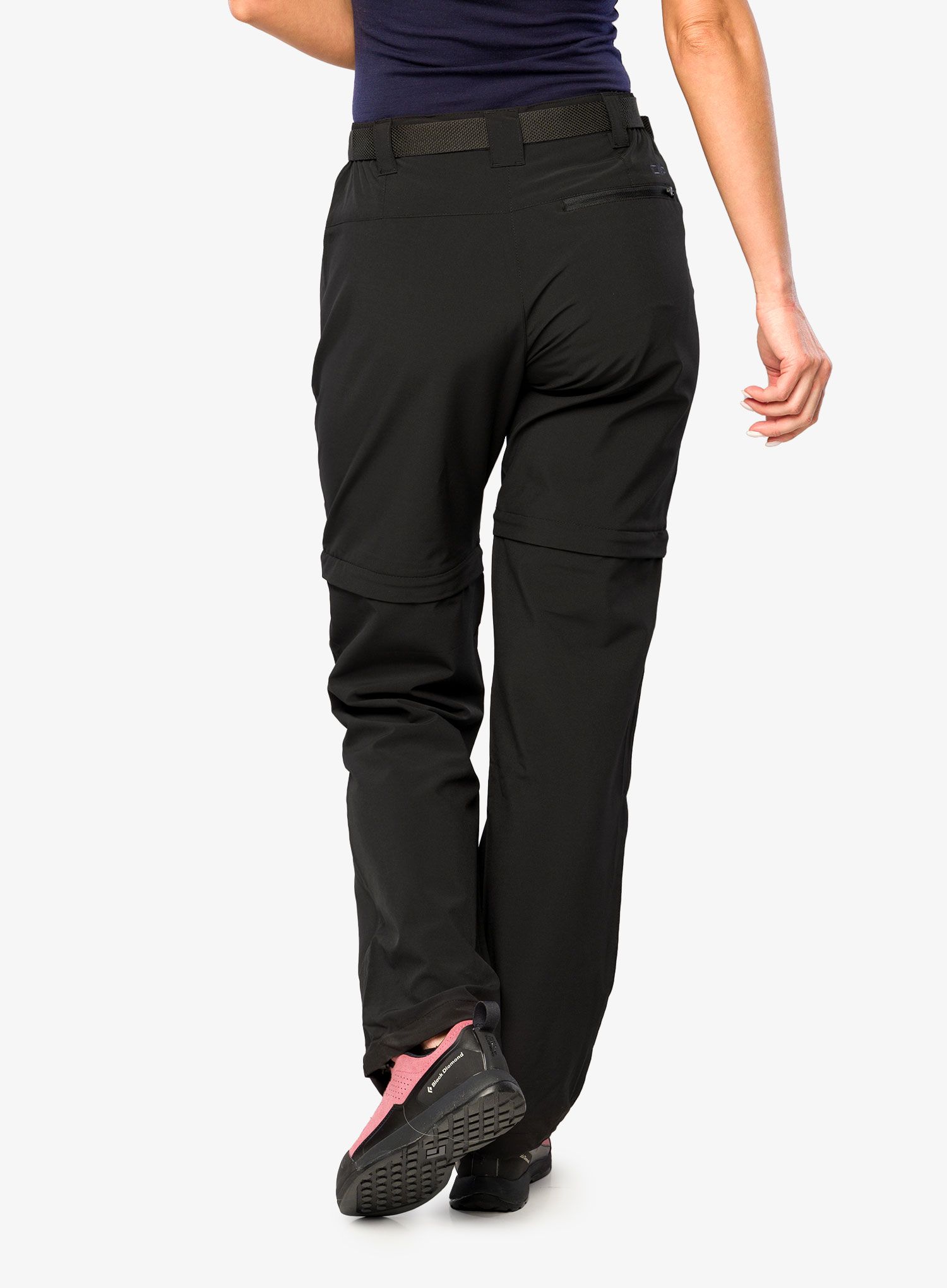 Odepínací kalhoty dámské CMP Evelynn Zip Off Pant - nero