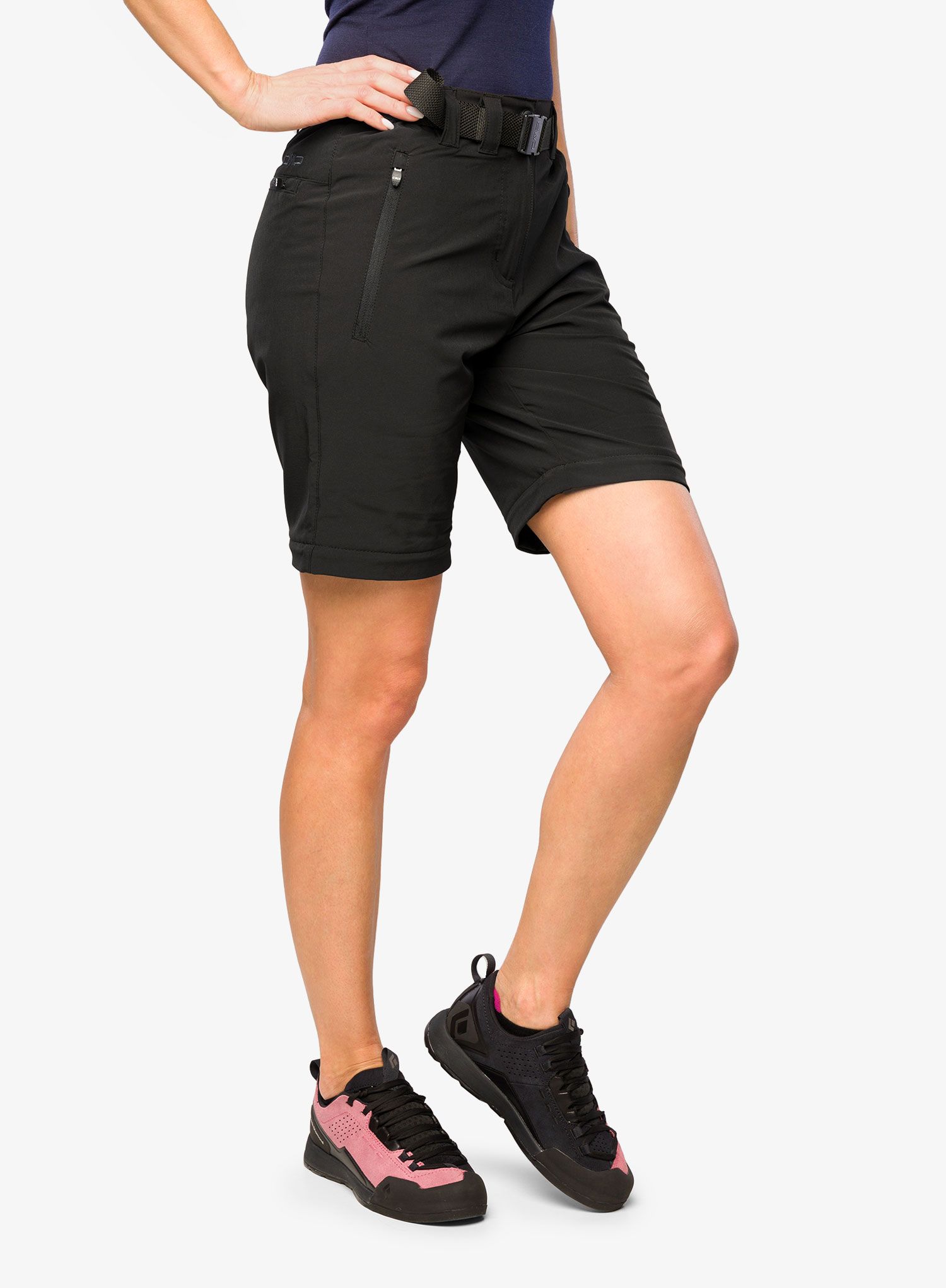 Odepínací kalhoty dámské CMP Evelynn Zip Off Pant - nero