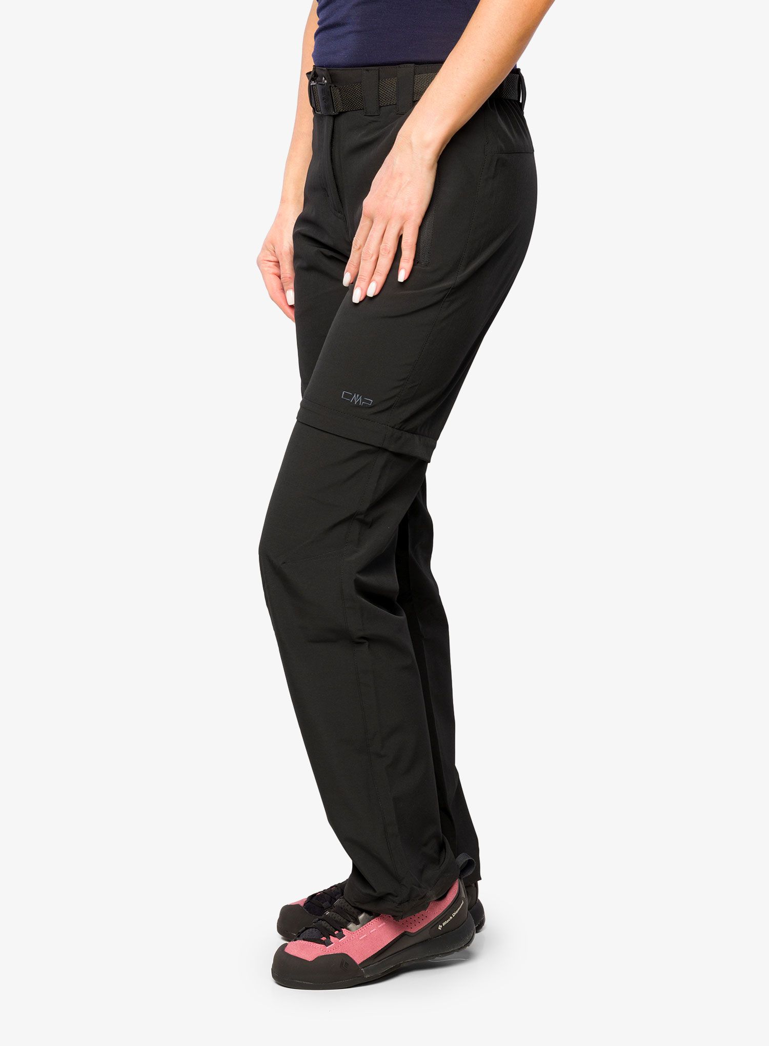 Odepínací kalhoty dámské CMP Evelynn Zip Off Pant - nero