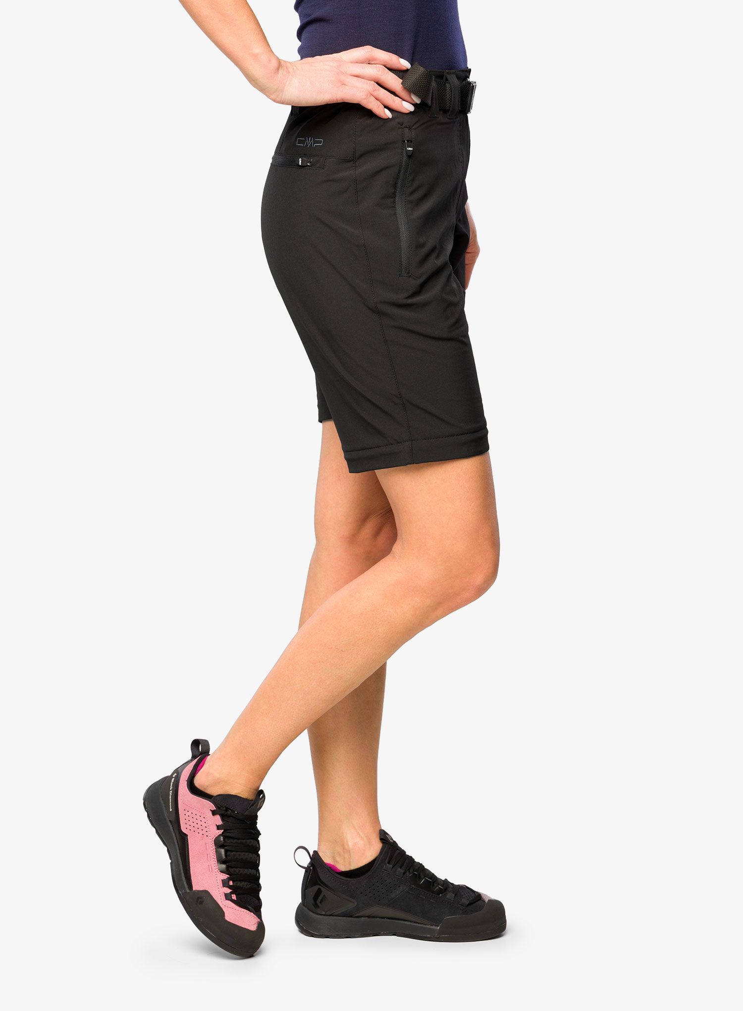 Odepínací kalhoty dámské CMP Evelynn Zip Off Pant - nero