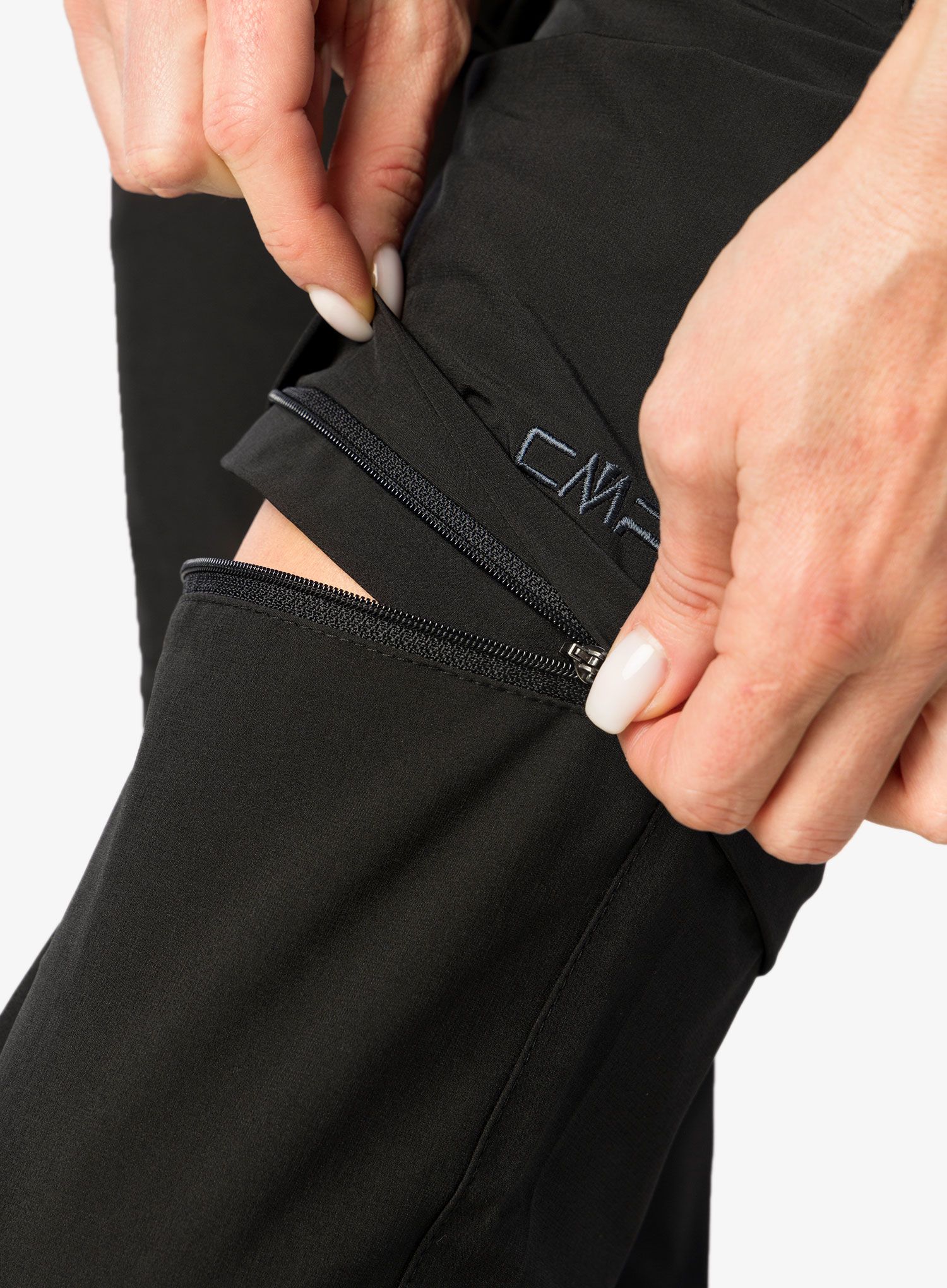 Odepínací kalhoty dámské CMP Evelynn Zip Off Pant - nero