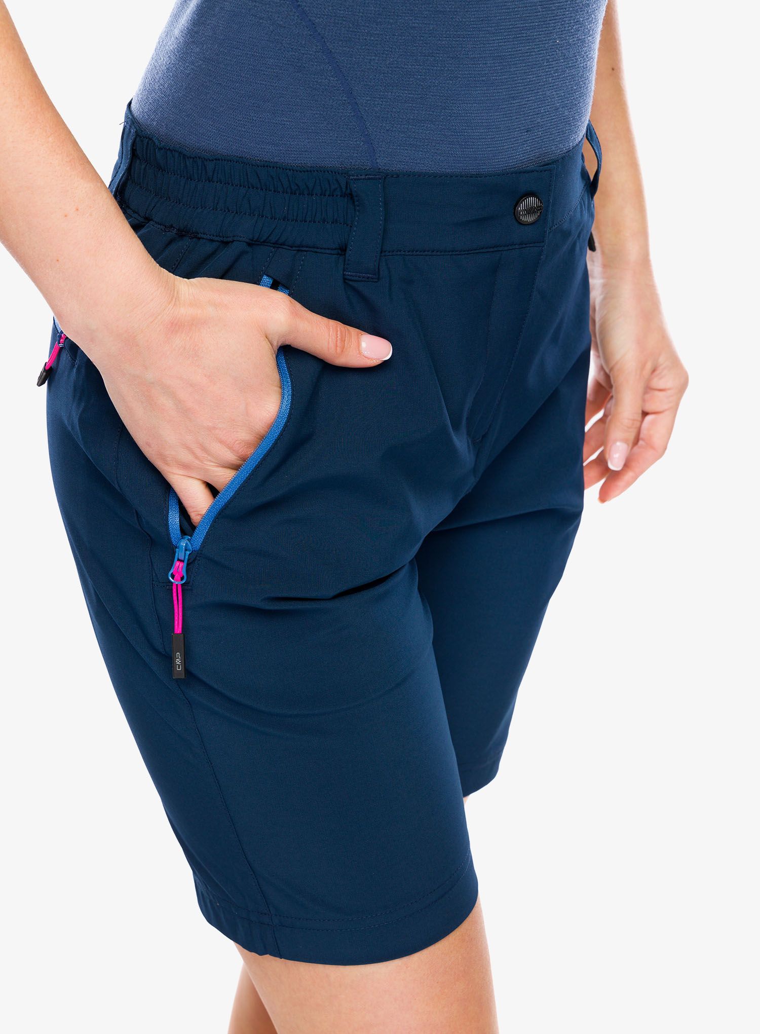 Turistické kraťasy dámské CMP Fortune Bermuda - blue/provenza