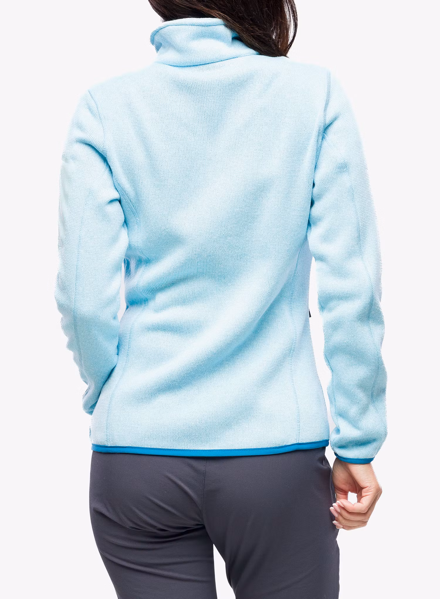 Dámská mikina CMP Haze Jacket Knitted - anice/giada