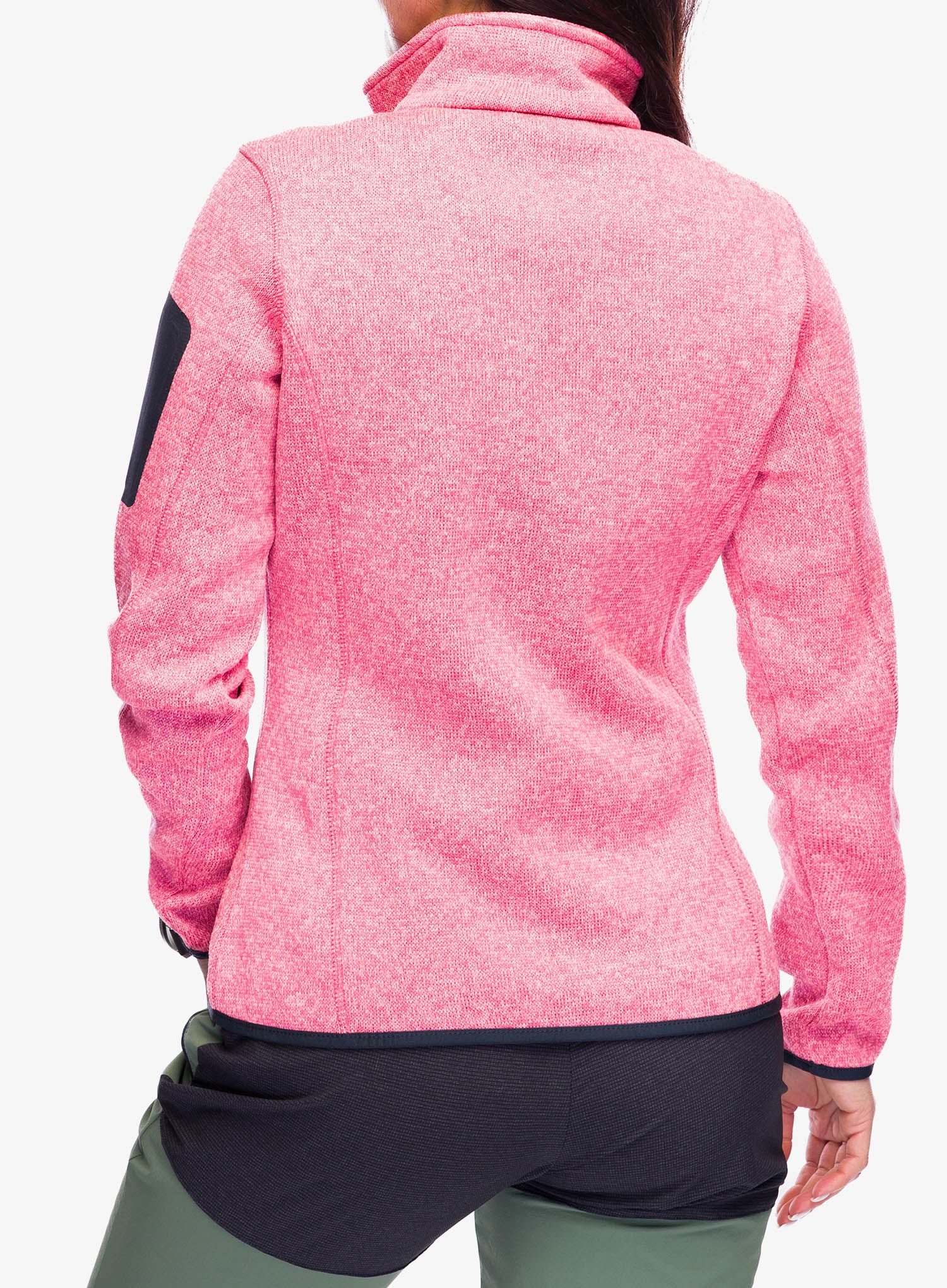 Fleecová mikina dámská CMP Haze Jacket - orchidea/lotus