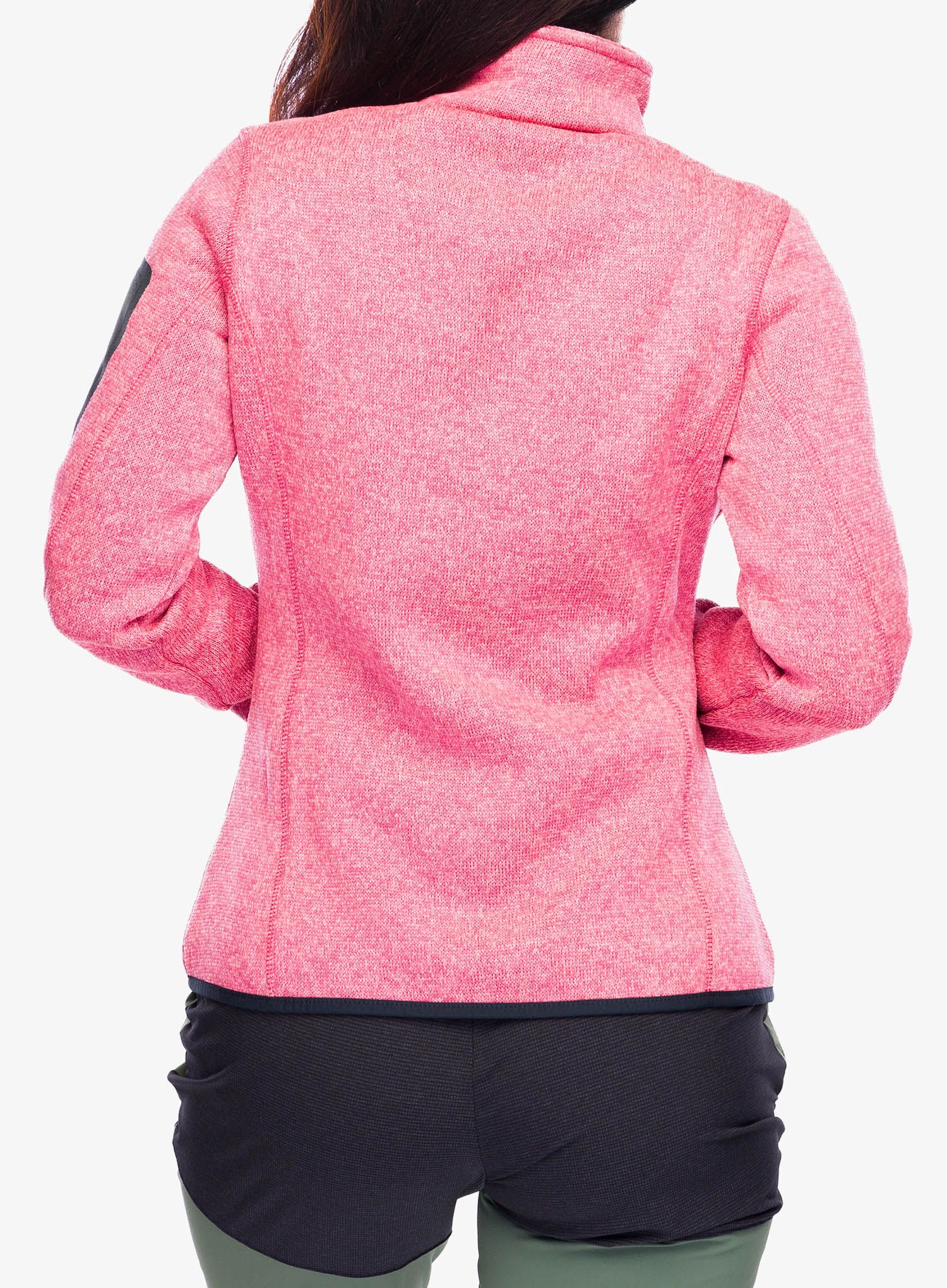 Fleecová mikina dámská CMP Haze Jacket - orchidea/lotus