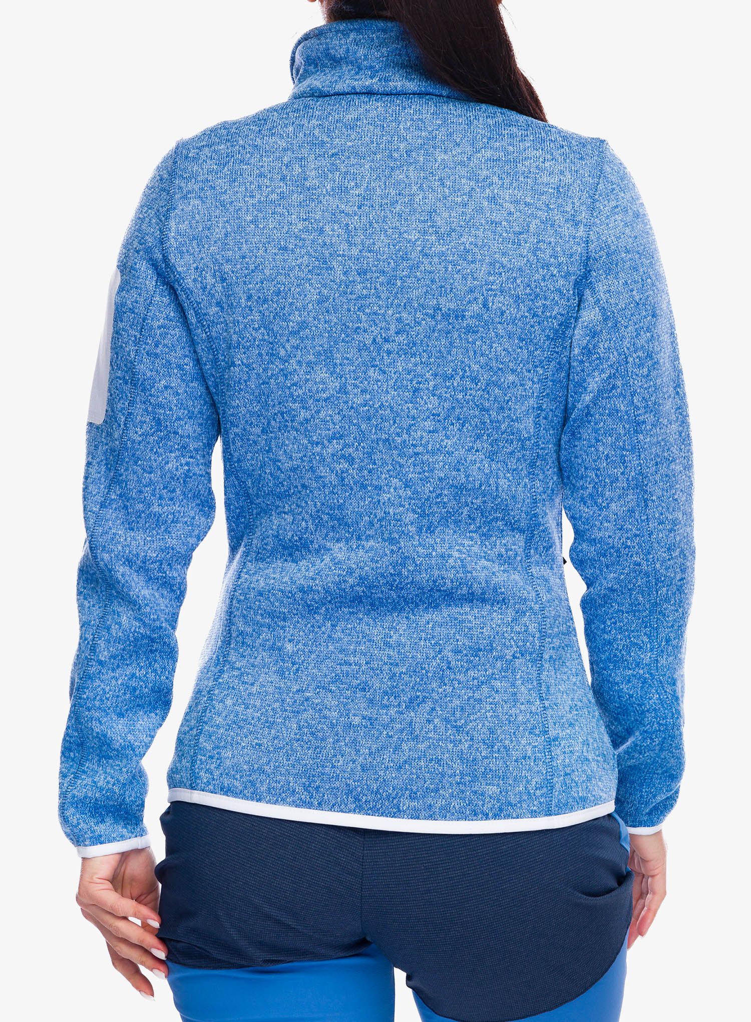 Fleecová mikina dámská CMP Haze Jacket - provenza/sky