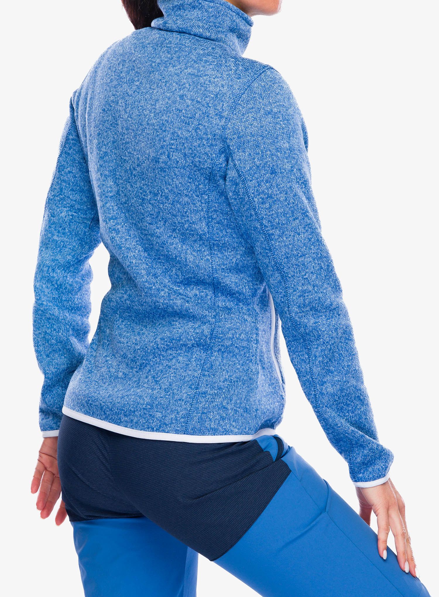 Fleecová mikina dámská CMP Haze Jacket - provenza/sky