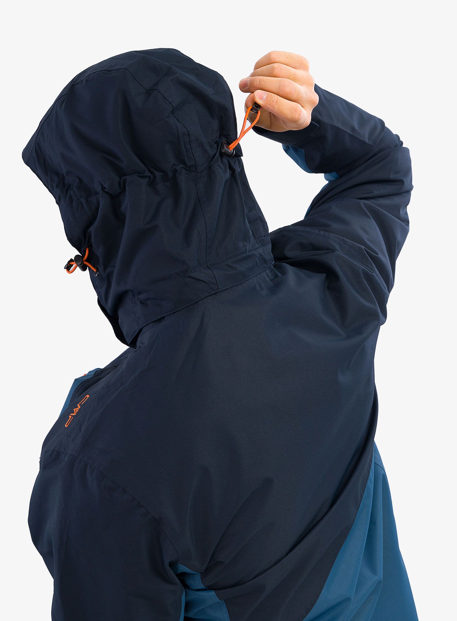 Bunda 3v1 CMP Hugo Jacket Zip Hood - black blue