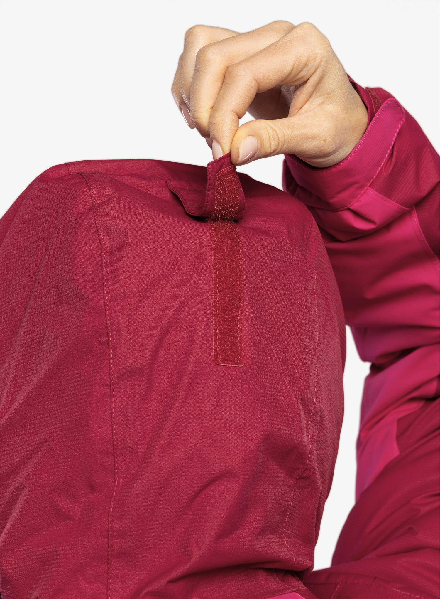 Zateplená bunda dámská CMP Jacket Fix Hood Teemo - fuxia