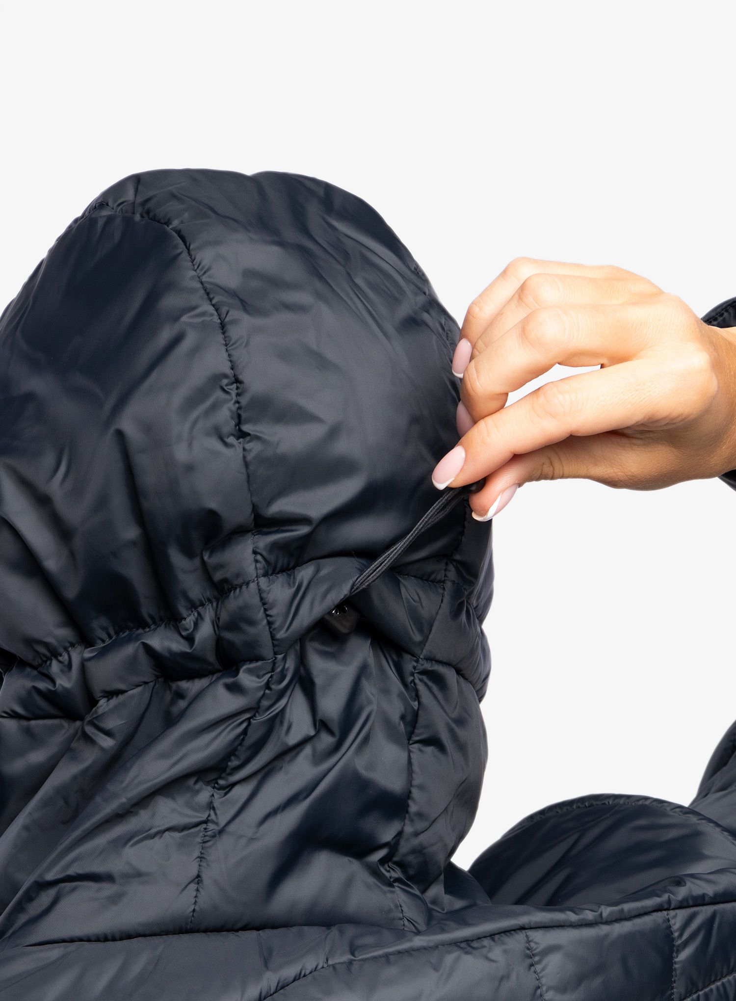 Zateplená bunda dámská CMP Jacket Fix Hood Ziggs - antracite
