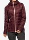 Zateplená bunda dámská CMP Jacket Fix Hood Ziggs - burgundy